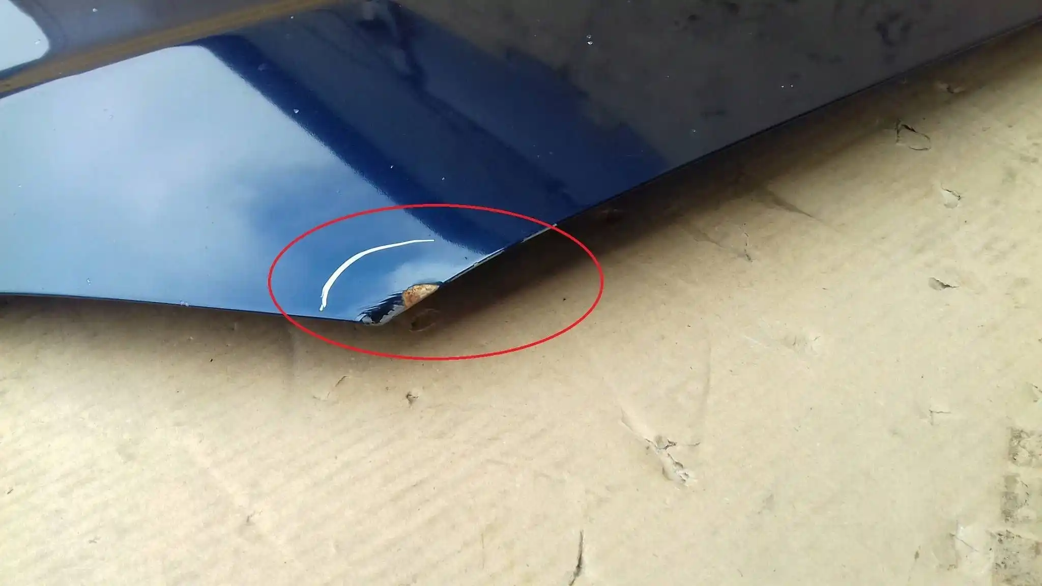 MASKA POKRYWA PRZÓD PRZEDNIA TOYOTA COROLLA E12 HB 01-04 LAK 8P4