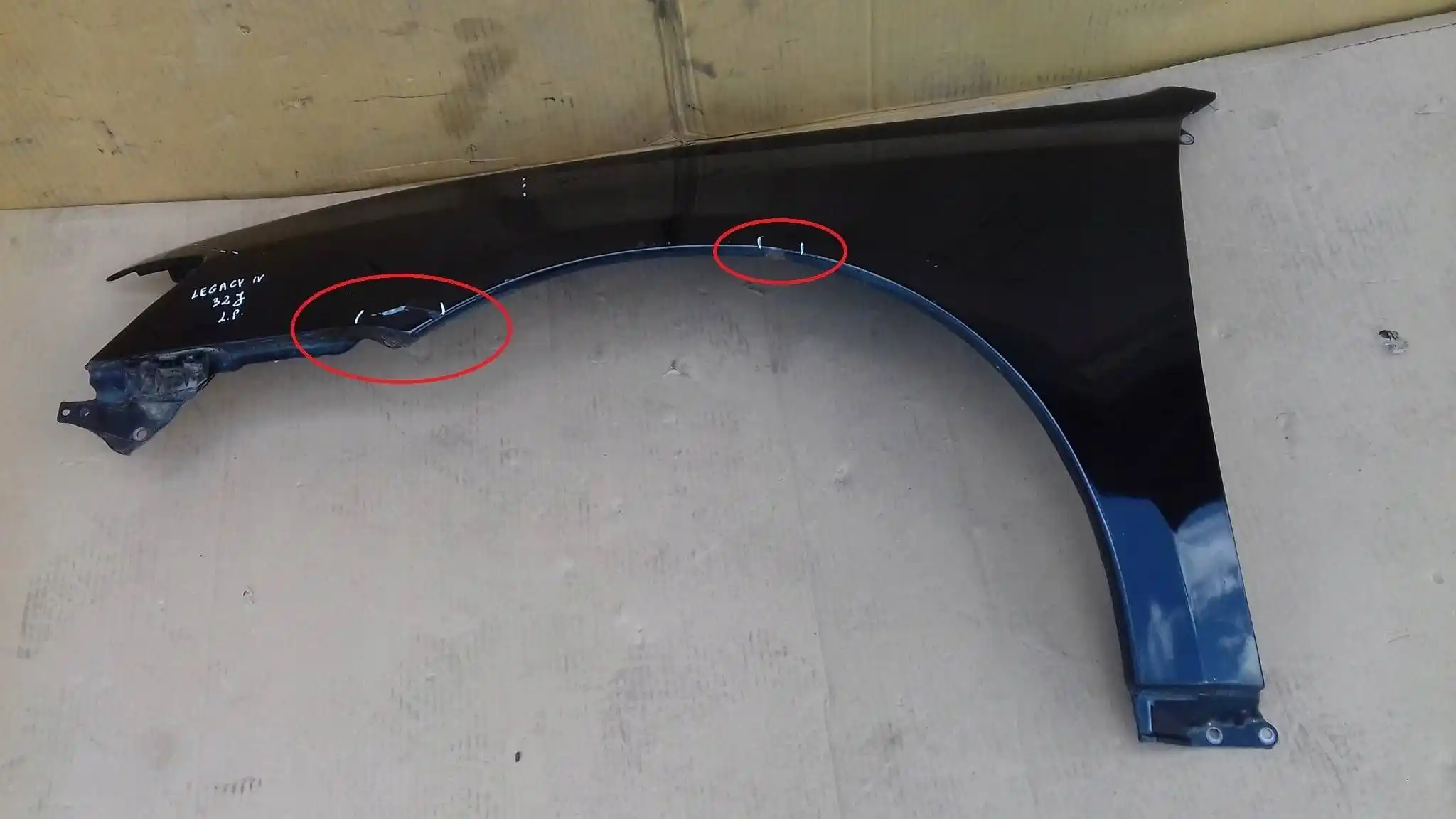 BŁOTNIK LEWY PRZÓD PRZEDNI SUBARU LEGACY IV LIFT 06-09 32J