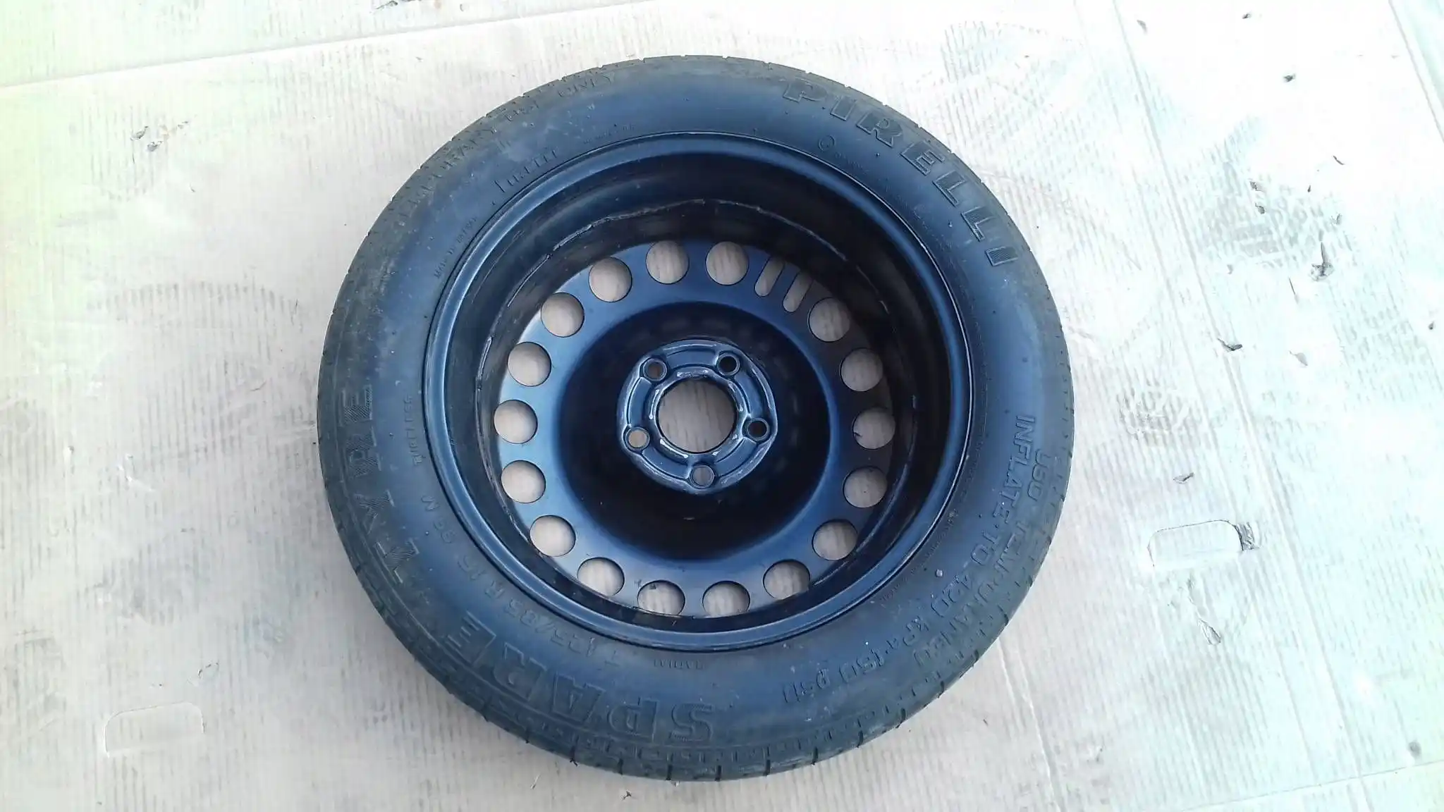 KOŁO DOJAZDOWE 5x110 16'' ET41 PIRELLI T125/85/R16 99M SAAB 93 9-3 OPEL