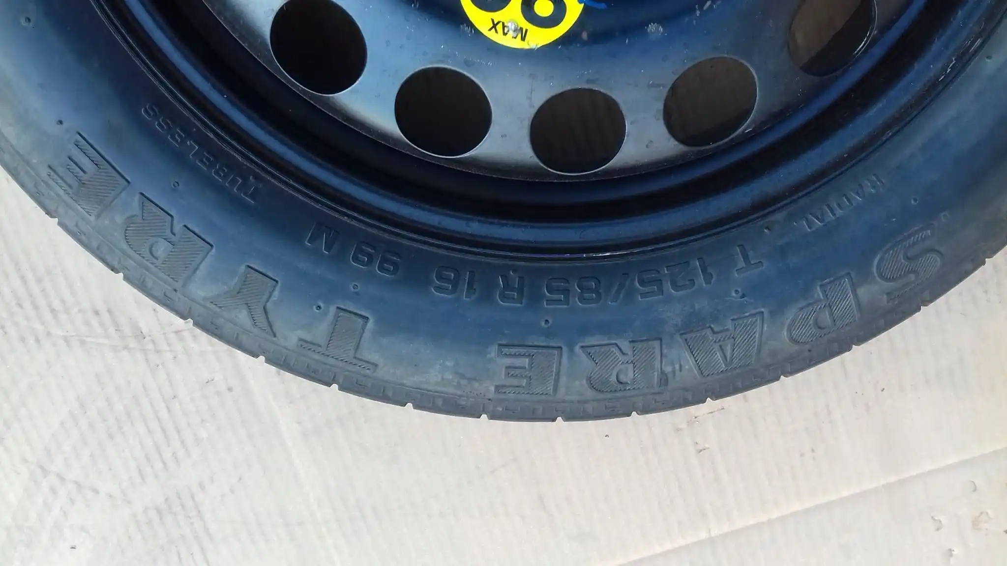KOŁO DOJAZDOWE 5x110 16'' ET41 PIRELLI T125/85/R16 99M SAAB 93 9-3 OPEL