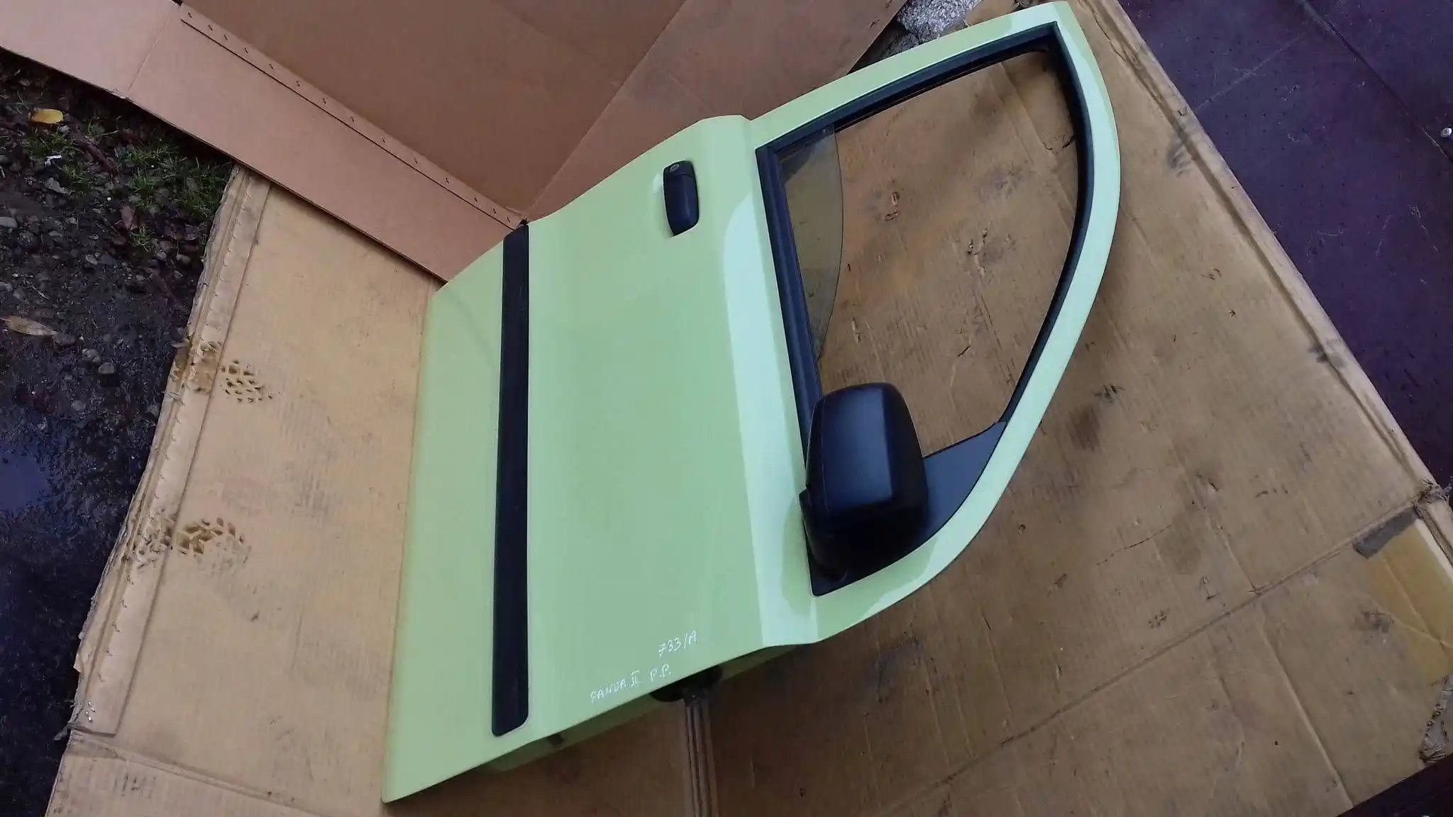DRZWI PRAWY PRZÓD PRZEDNIE FIAT PANDA II 03- LAK.733/A