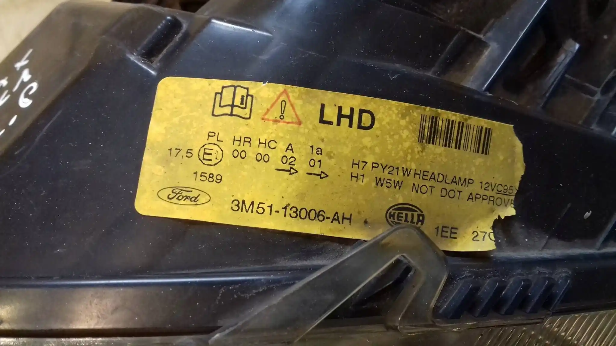 LAMPA LEWY PRZÓD PRZEDNIA FORD C-MAX MK1 03-06