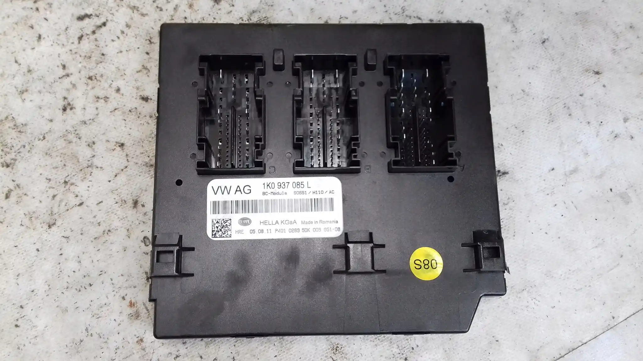 KOMPUTER 5WP4078801 06A906033NT ZESTAW IMMO SKODA OCTAVIA II 1.6 8V 04-13