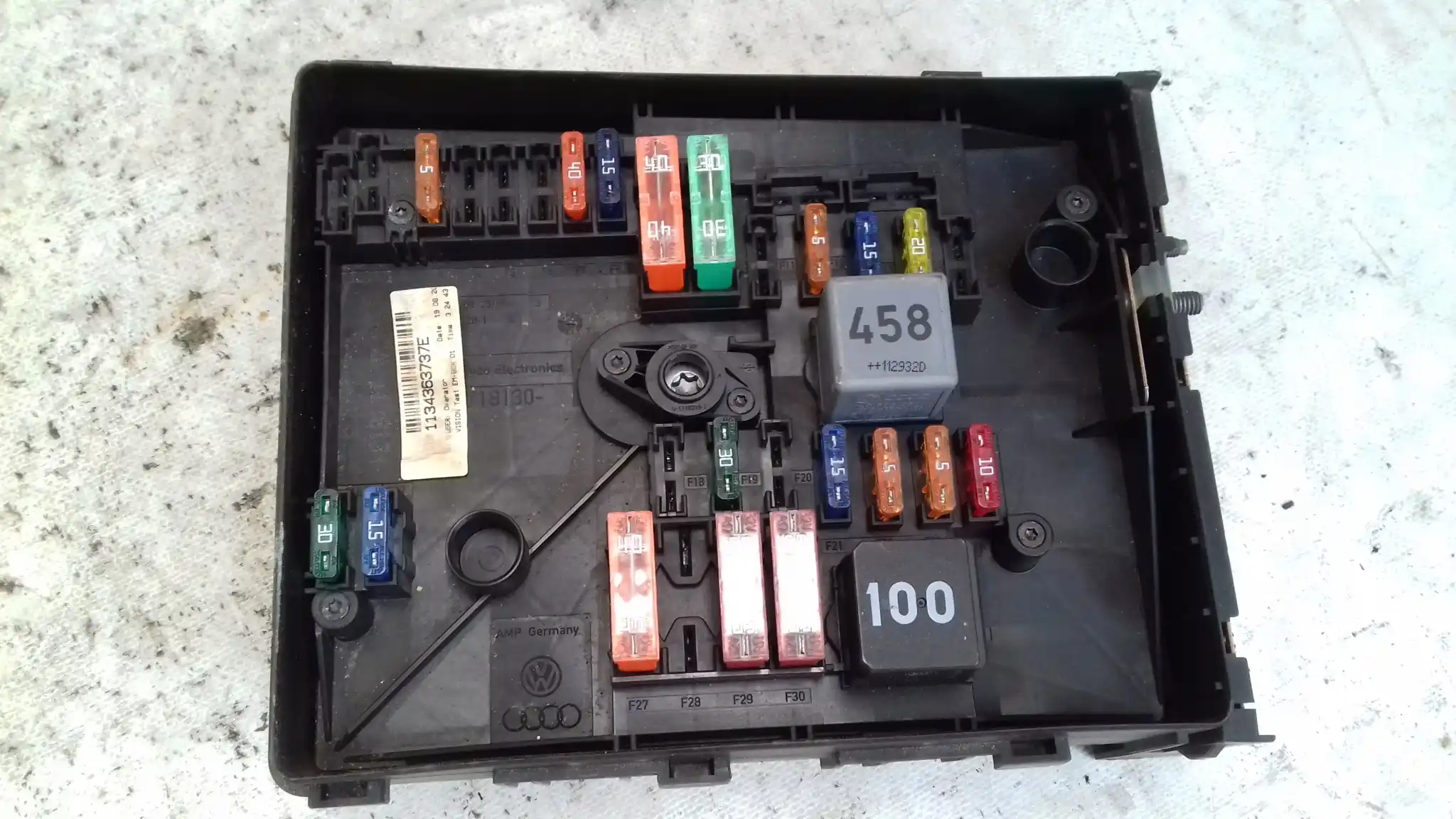 KOMPUTER 5WP4078801 06A906033NT ZESTAW IMMO SKODA OCTAVIA II 1.6 8V 04-13