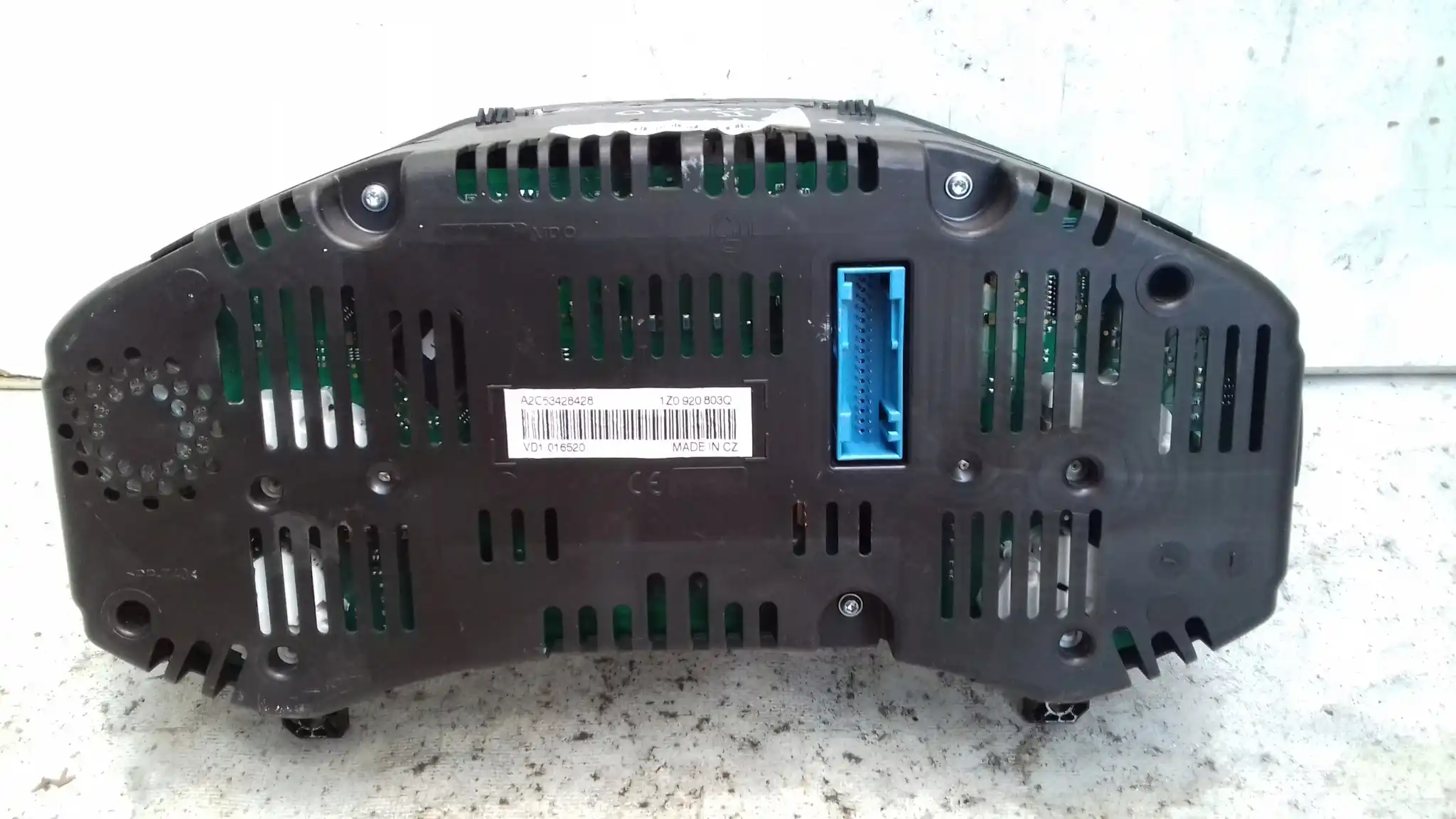 KOMPUTER 5WP4078801 06A906033NT ZESTAW IMMO SKODA OCTAVIA II 1.6 8V 04-13