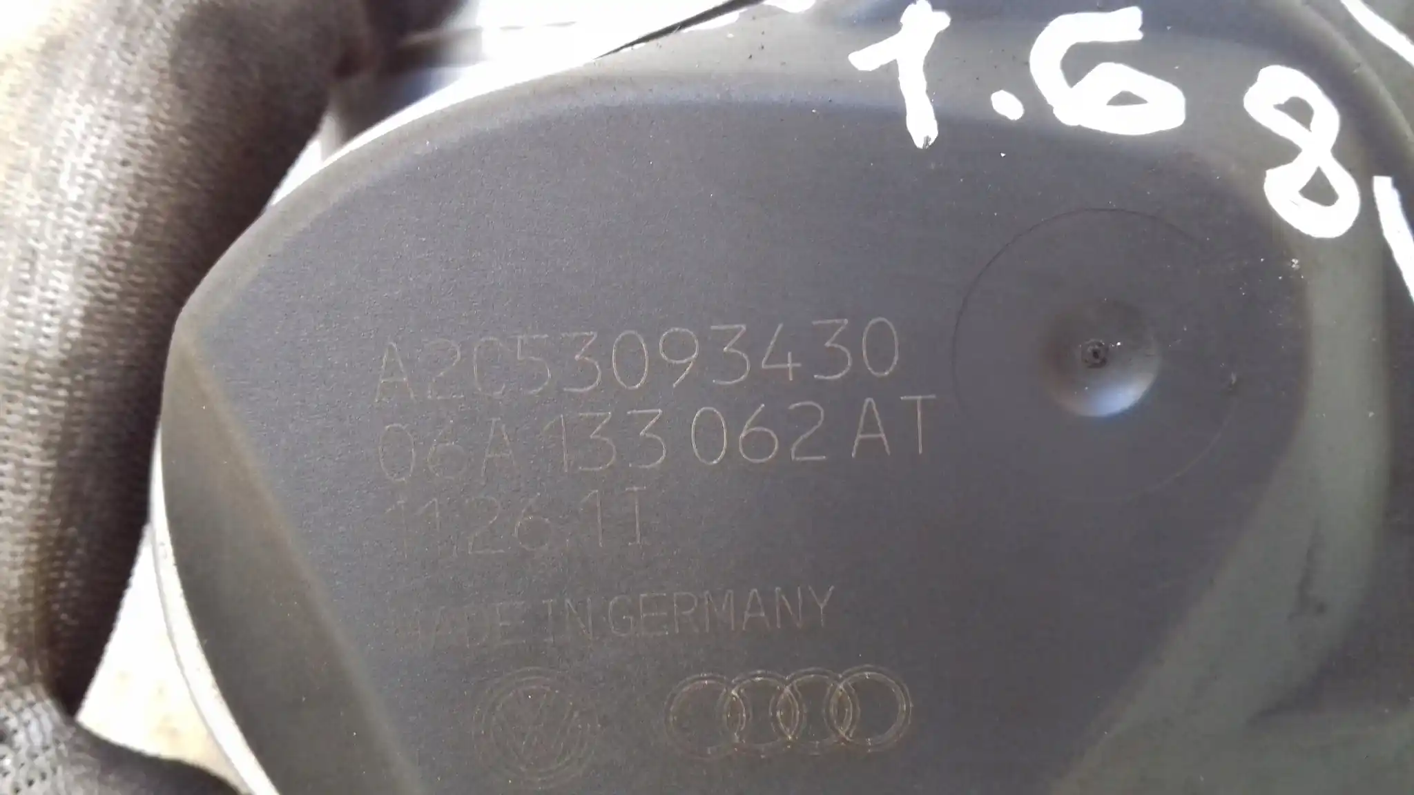 PRZEPUSTNICA 06A133062AT SKODA VW AUDI SEAT 1.6 8V