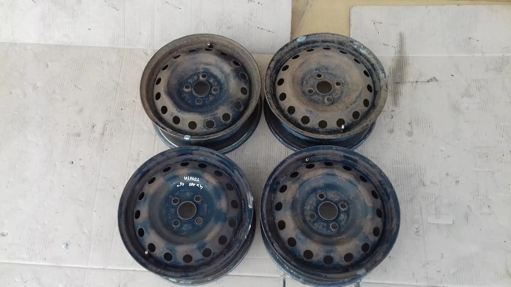 FELGA FELGI STALOWE TOYOTA 5,5Jx15'' 4x100 ET45