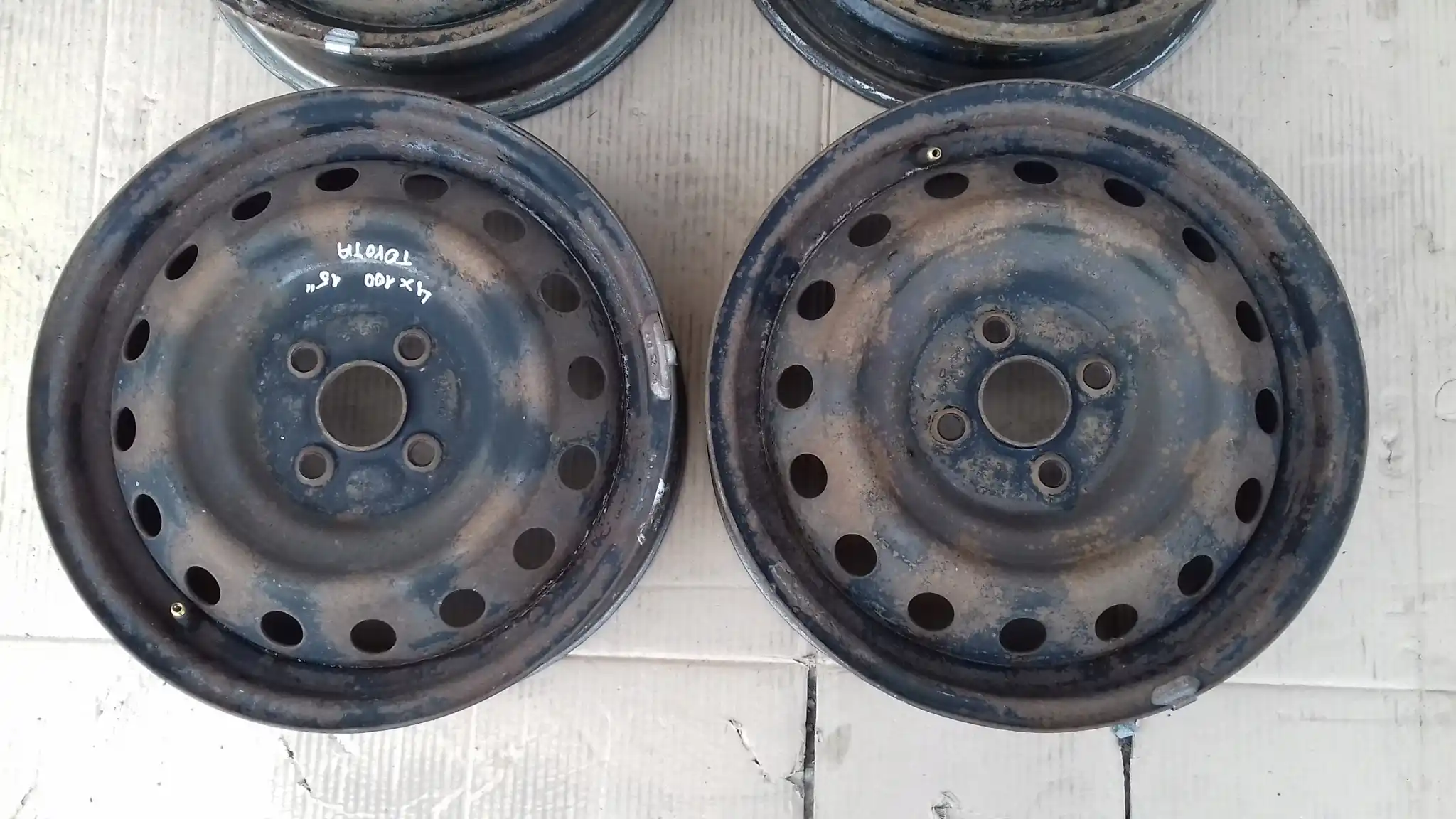FELGA FELGI STALOWE TOYOTA 5,5Jx15'' 4x100 ET45