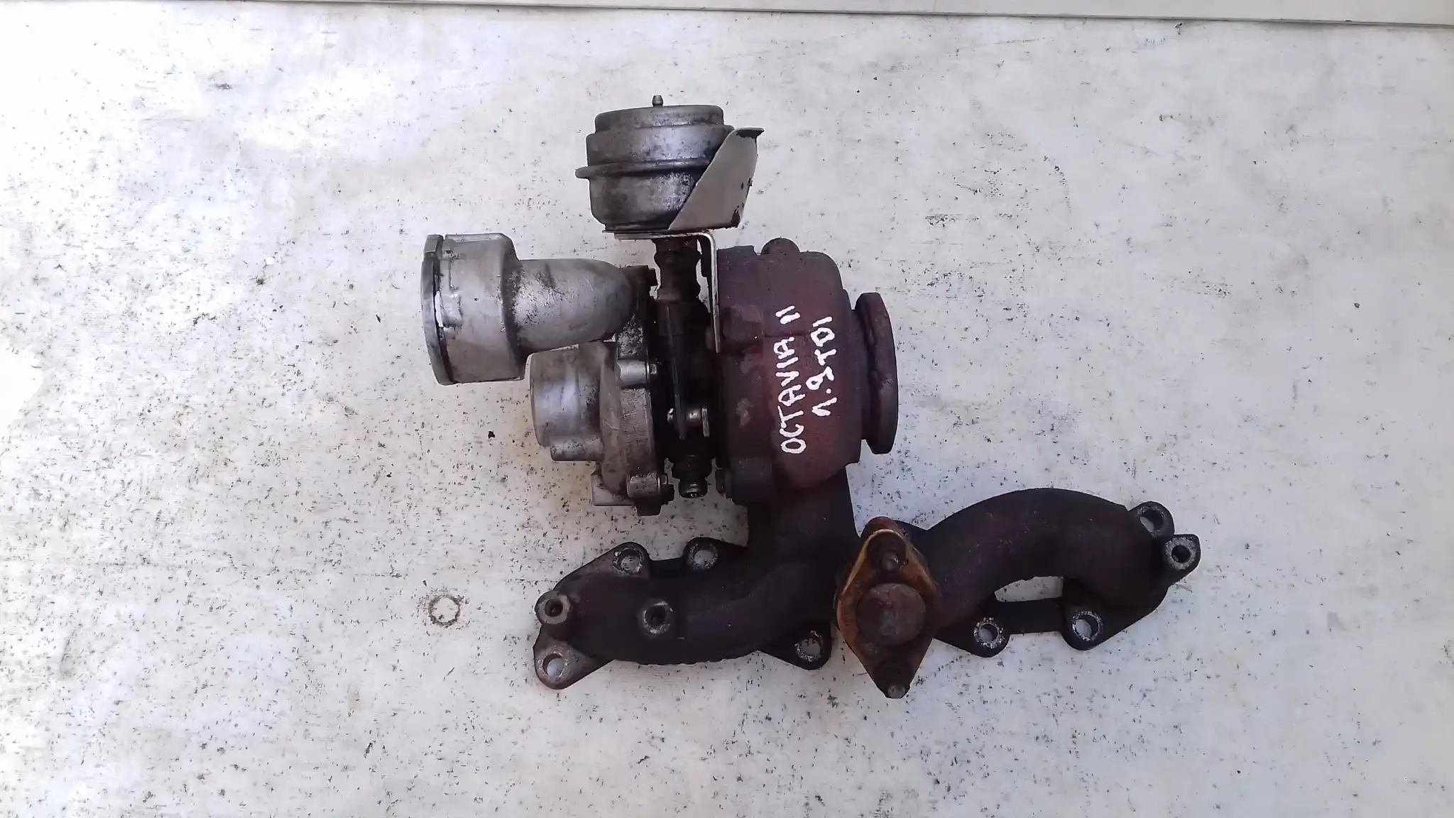 TURBOSPRĘŻARKA TURBO 03G253019A GT1740VA SKODA OCTAVIA II 1.9TDI 04-AUDI VW
