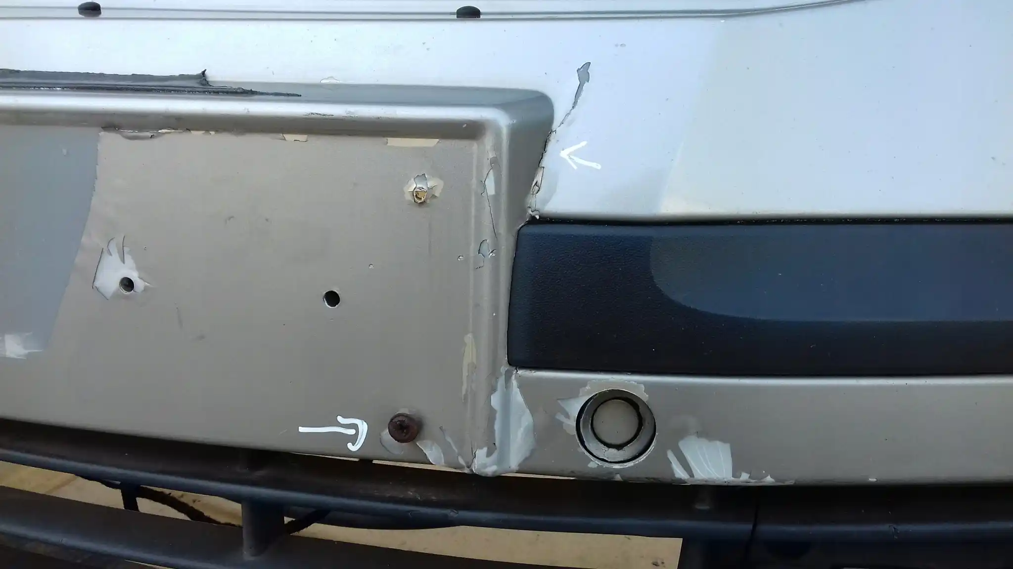 ZDERZAK PRZÓD PRZEDNI 1Z0807221 SKODA OCTAVIA II 04-08 LAK. 9202