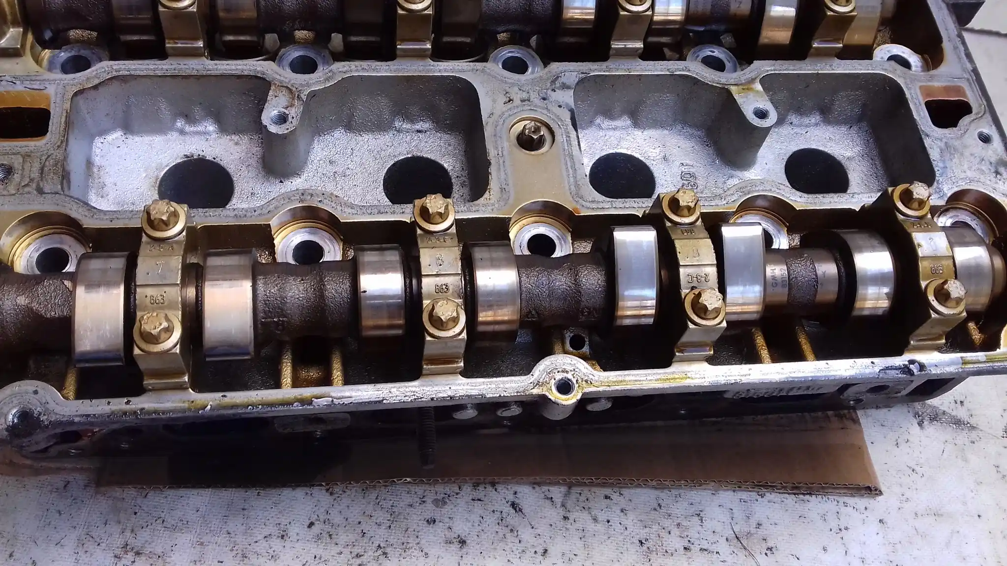 GŁOWICA WAŁEK KOMPLET 9242094 Z18XE OPEL MERIVA A 1.8 16V 02-
