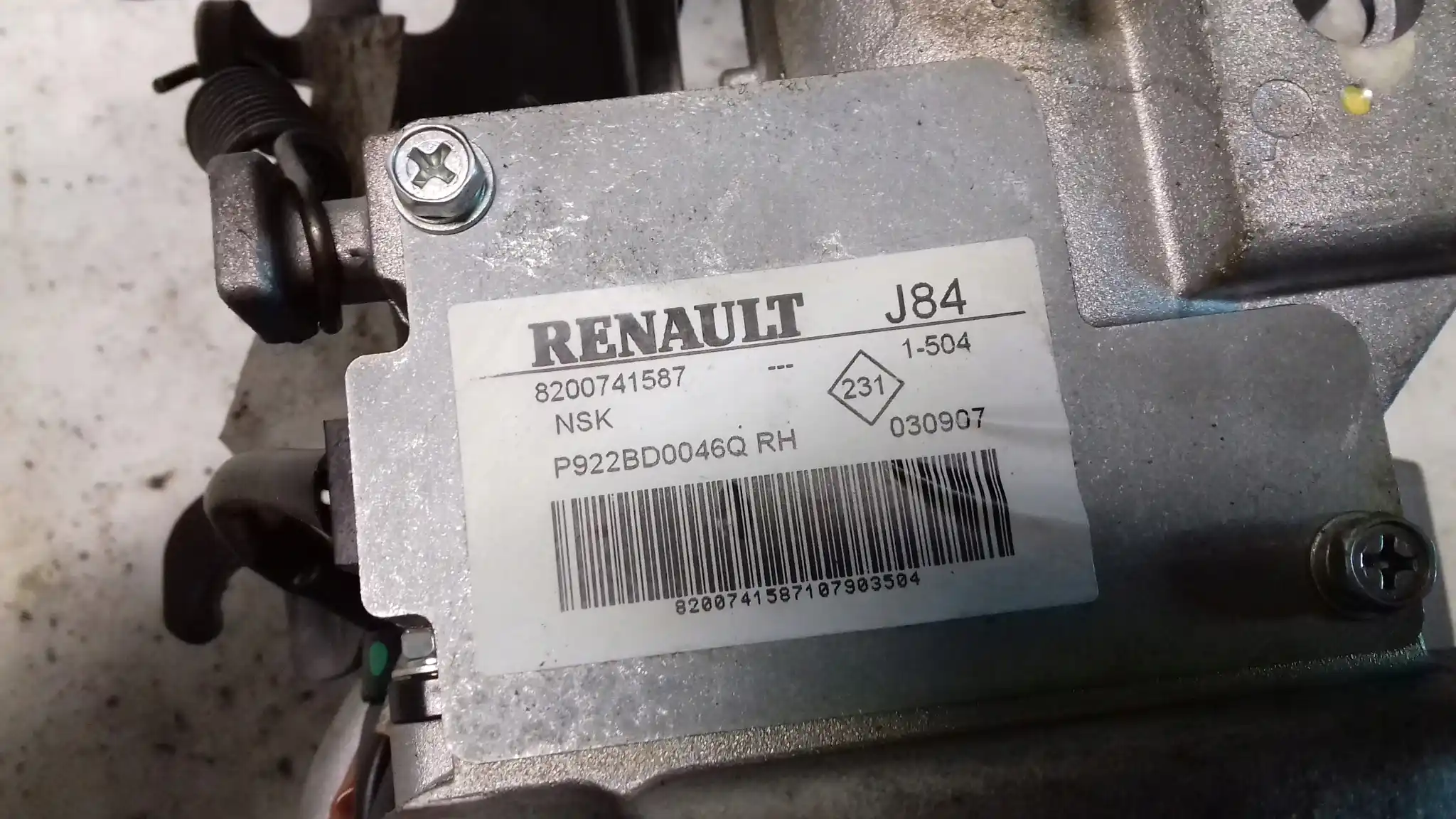 WSPOMAGANIE ELEKTRYCZNE 8200741587 RENAULT SCENIC II 1.6 16V 03-09