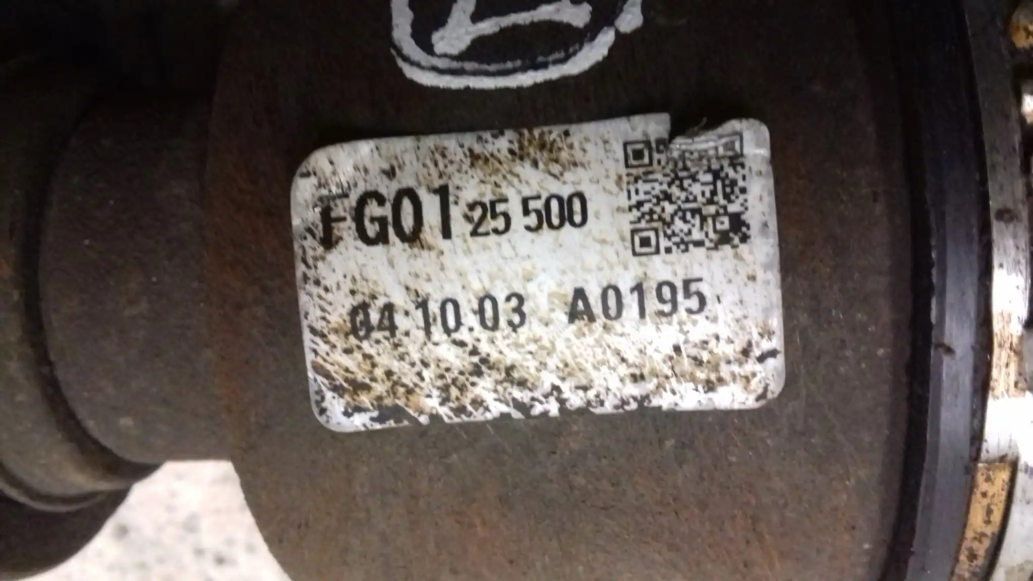 PÓŁOŚ PRAWA DŁUGA 36/24 FG0125500 MAZDA 3 BK 1.4 1.6 16V 03-