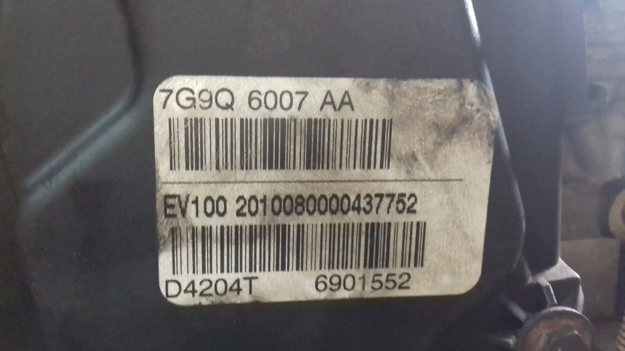 SILNIK D4204T 7G9Q VOLVO FORD PEUGEOT CITROEN MAZDA 2.0 HDI TDCI CITD