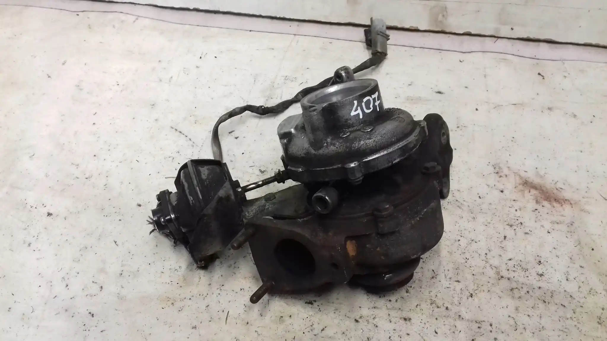 TURBOSPRĘŻARKA TURBO 9654919580 PEUGEOT 407 2.0 HDI 04- CITROEN PSA-