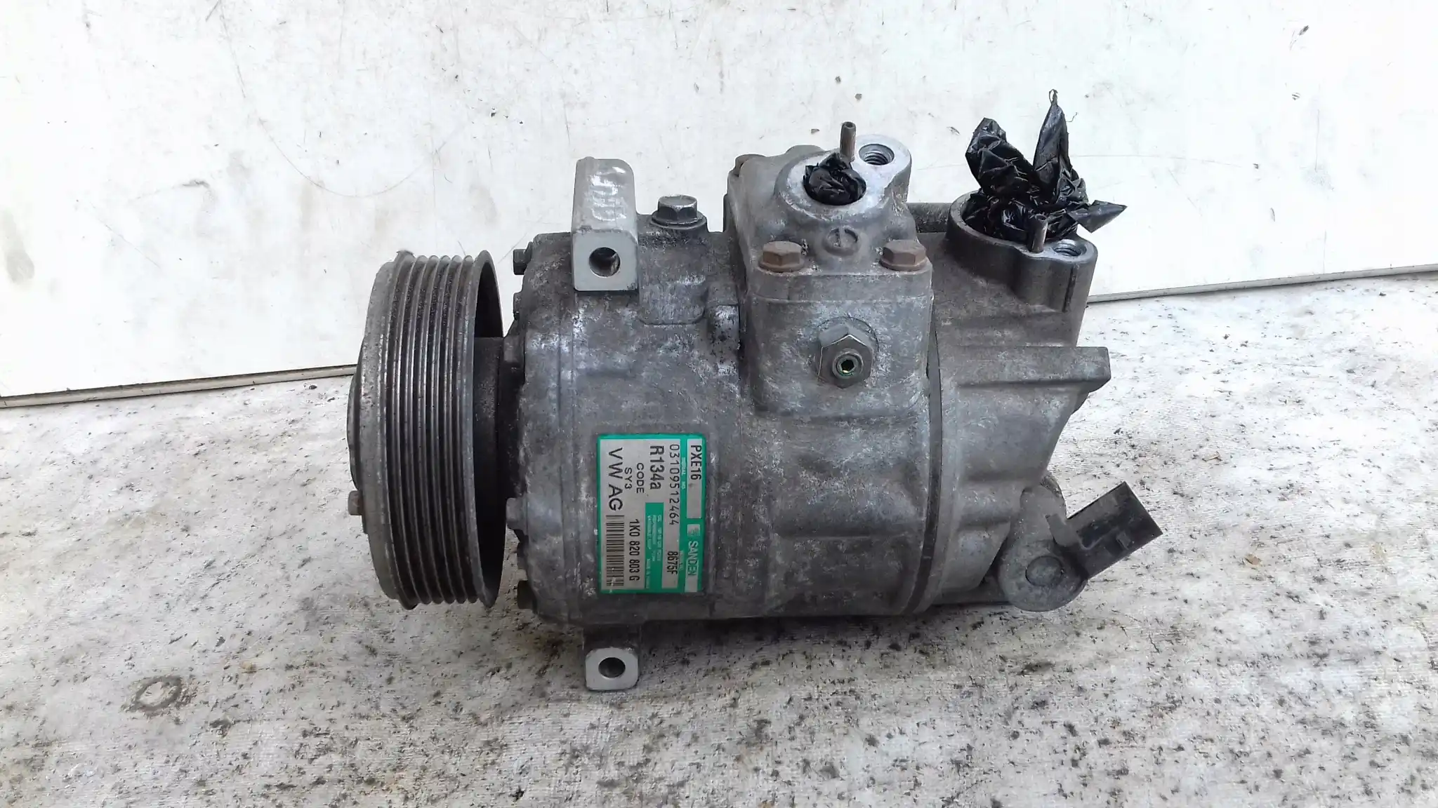 SPRĘŻARKA KOMRESOR KLIMATYZACJI 1K0820803G VW GOLF V AUDI SKODA 2.0 SDI