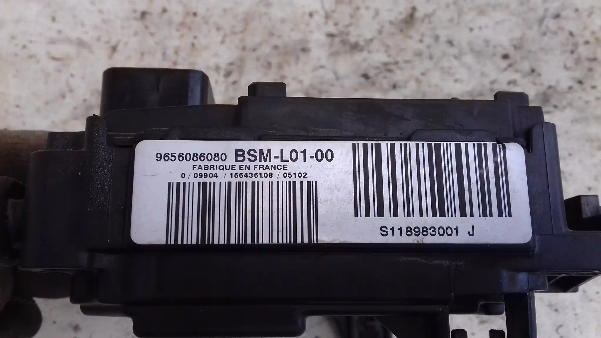 SKRZYNKA BEZPIECZNIKÓW MODUŁ BSM 9656086080 PEUGEOT 407 04-