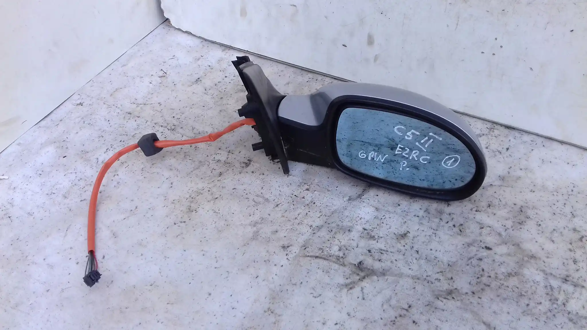 LUSTERKO PRAWE ELEKTRYCZNE 6 PIN CITROEN C5 II 04-08 EZRC