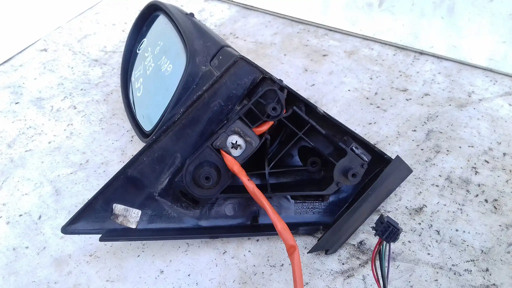 LUSTERKO PRAWE ELEKTRYCZNE 6 PIN CITROEN C5 II 04-08 EZRC