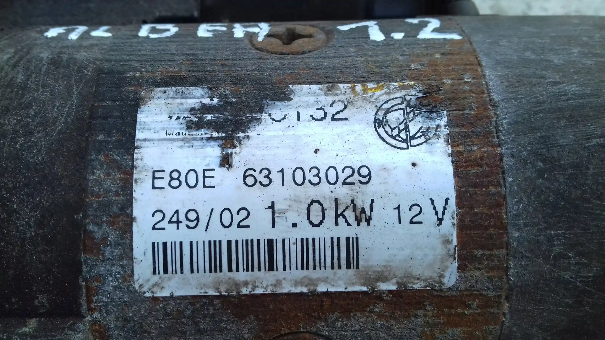 ROZRUSZNIK 63103029 FIAT ALBEA 1.2 8V 02-