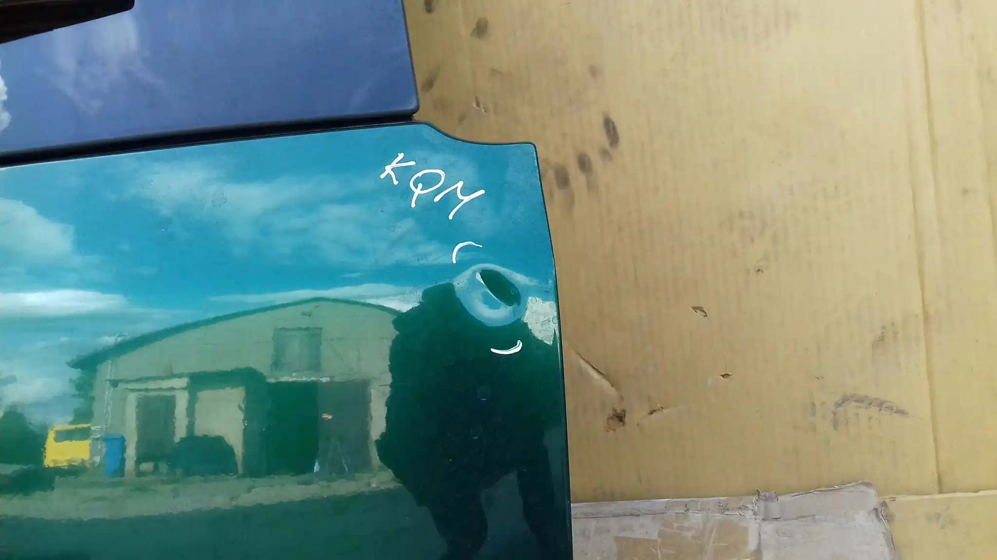 KLAPA TYŁ TYLNA SZYBA PEUGEOT 206 KOMBI SW 01- KQM