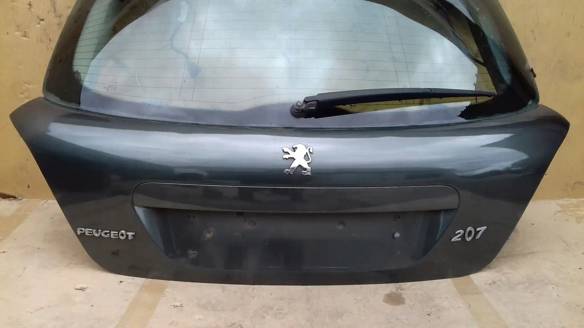 KLAPA TYŁ TYLNA PEUGEOT 207 HB 06- EZQ