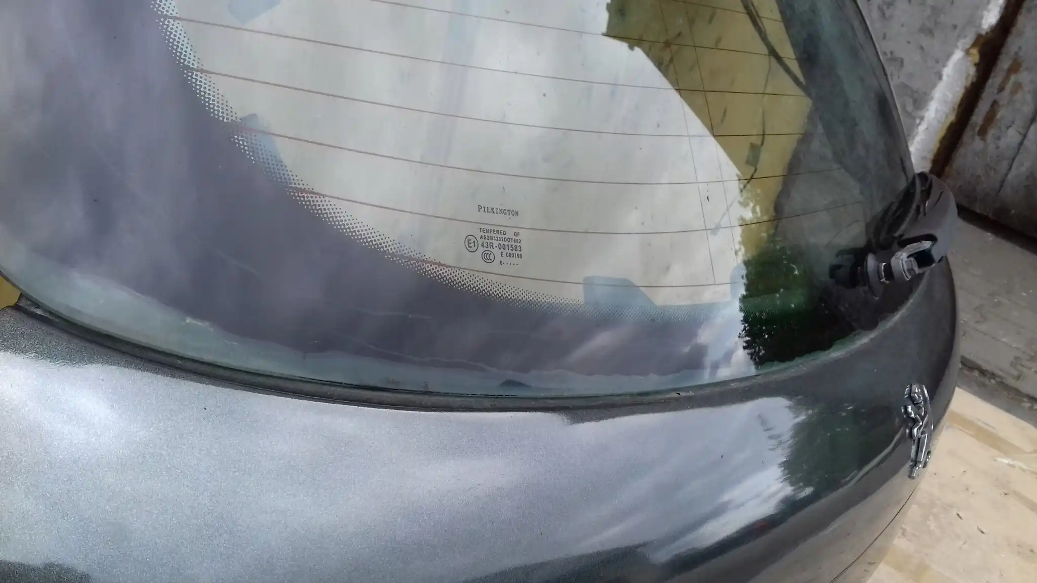 KLAPA TYŁ TYLNA PEUGEOT 207 HB 06- EZQ