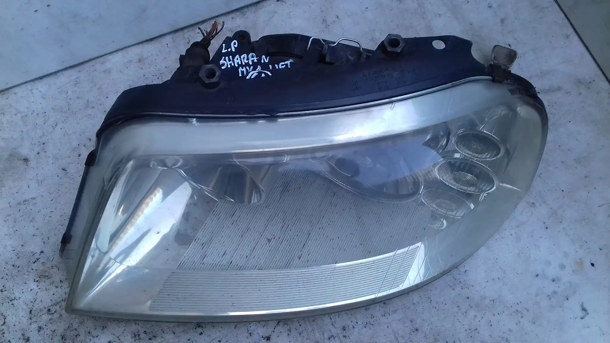 LAMPA LEWY PRZÓD PRZEDNIA VW SHARAN MK1 LIFT MK2 00-