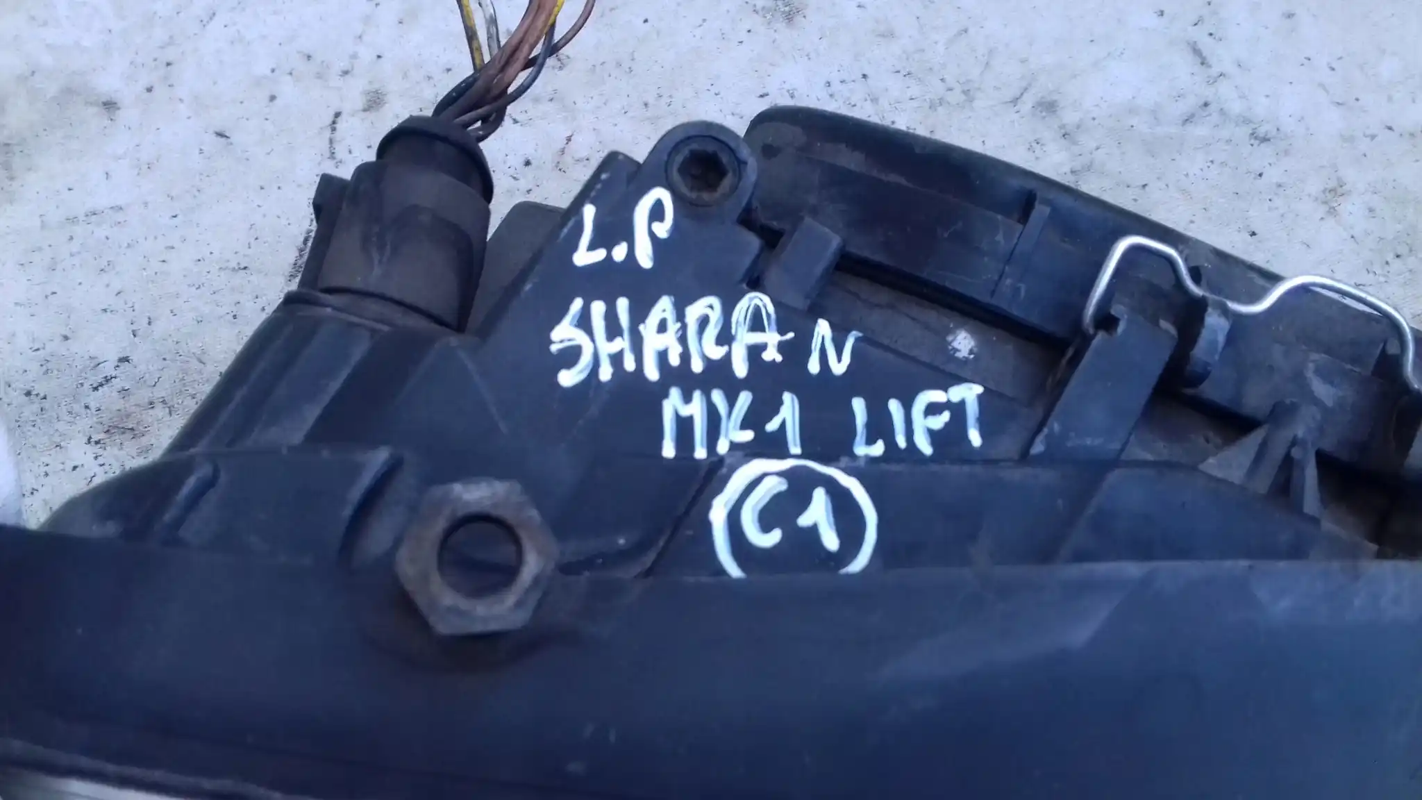 LAMPA LEWY PRZÓD PRZEDNIA VW SHARAN MK1 LIFT MK2 00-