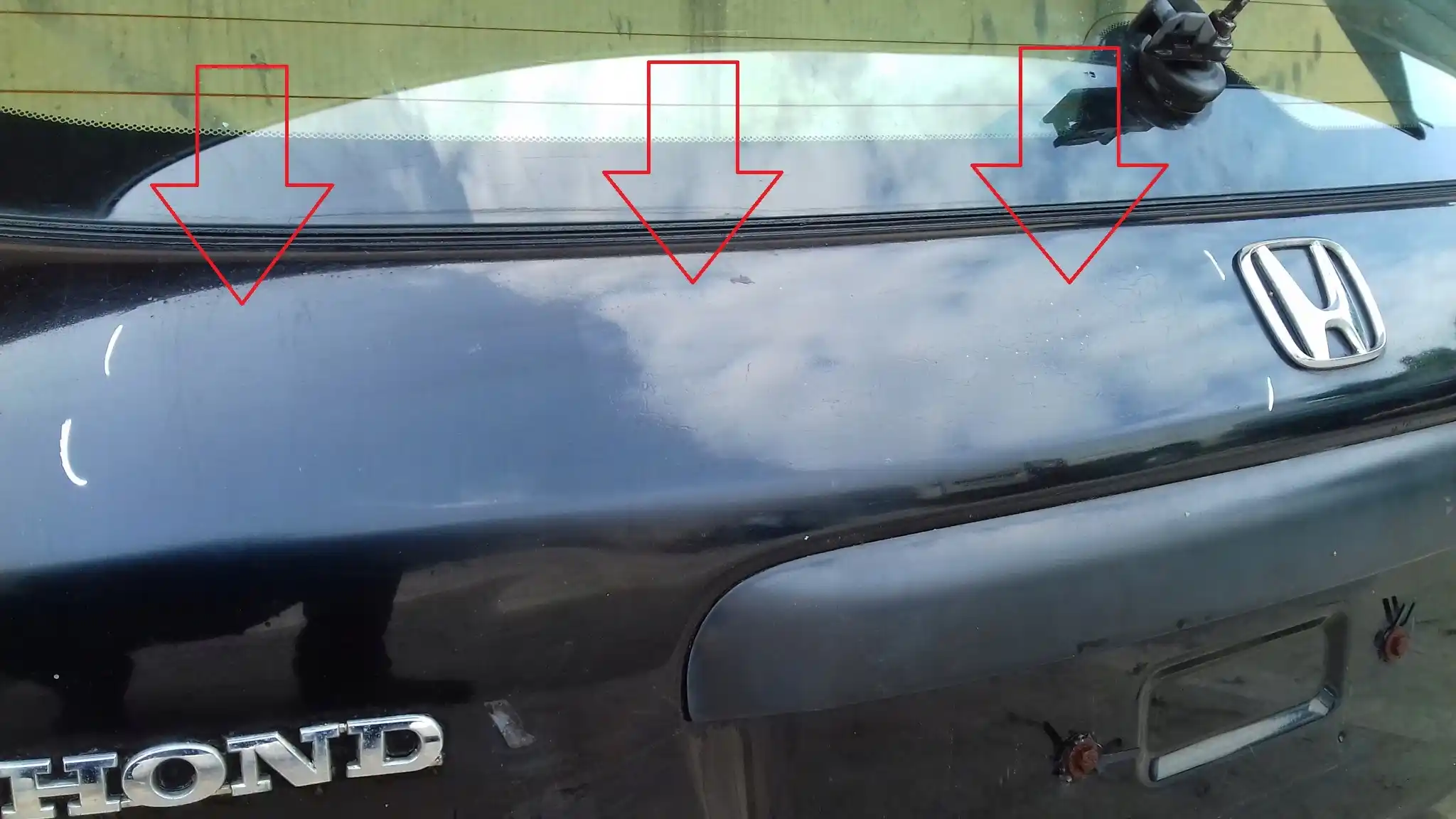 KLAPA TYŁ TYLNA HONDA CIVIC VII 5D HB 00-06 LAK B92P