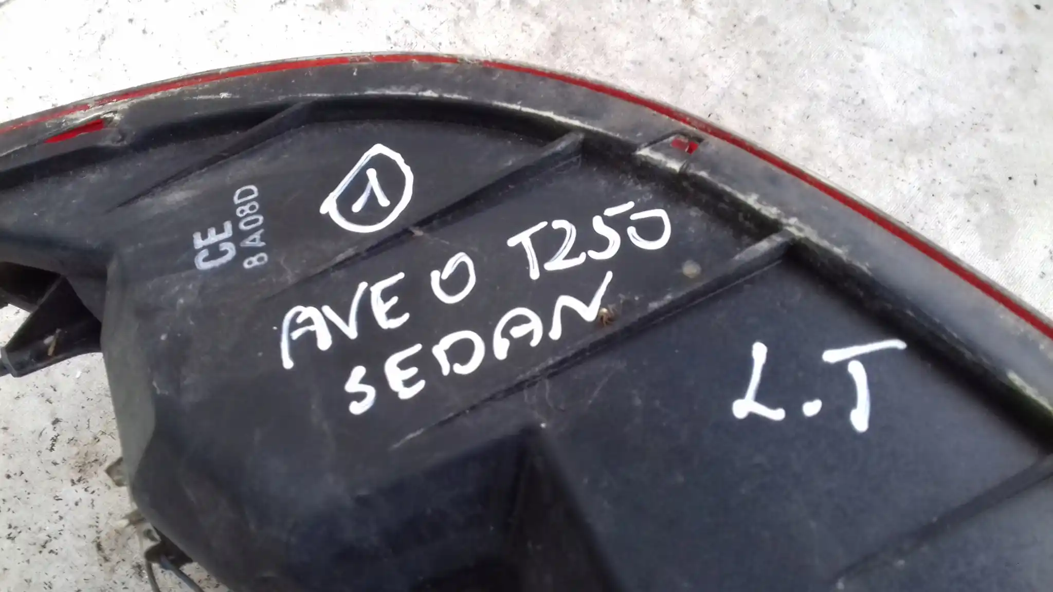 LAMPA LEWY TYŁ TYLNA CHEVROLET AVEO T250 05-