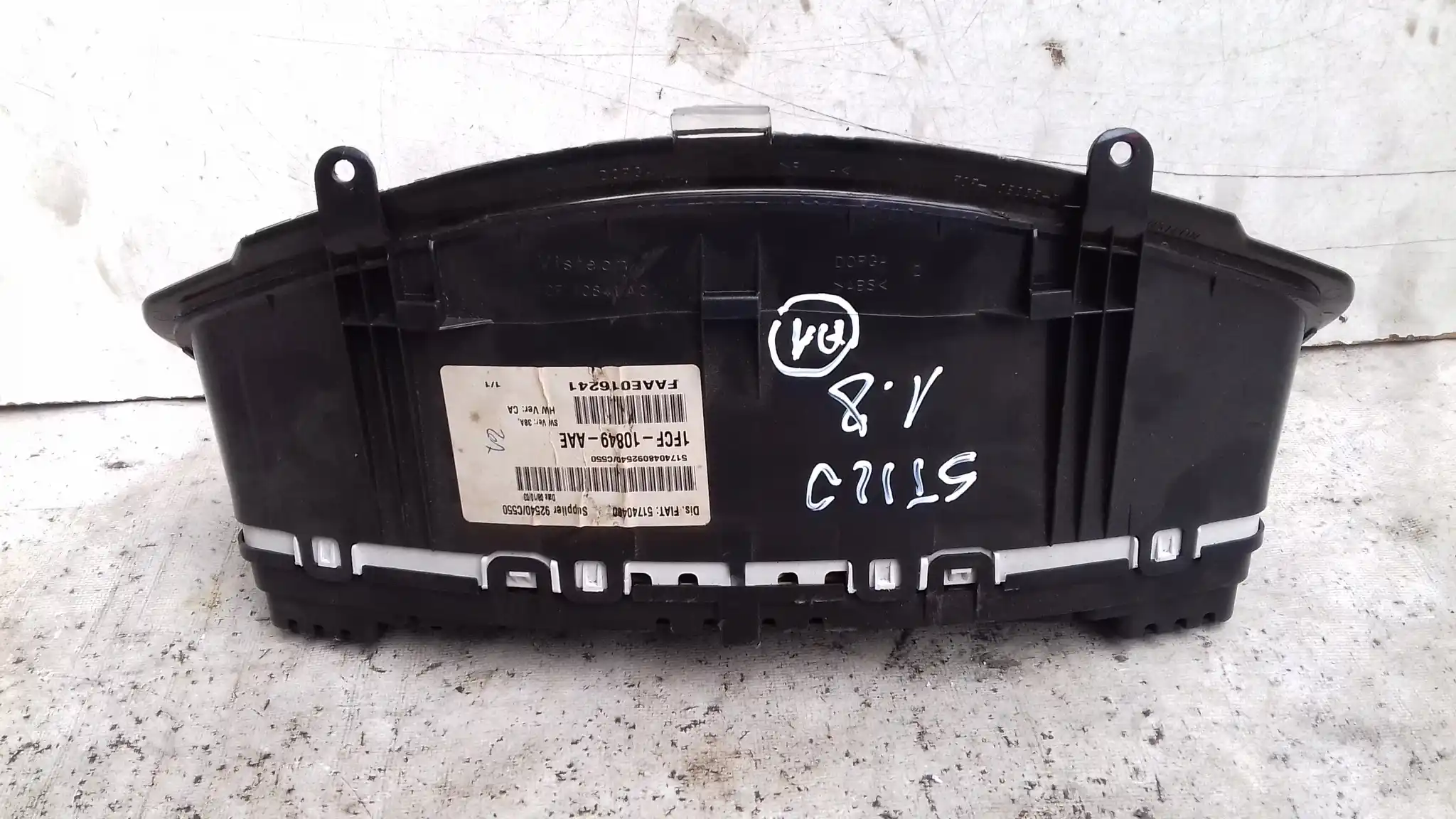 LICZNIK ZEGARY 1FCF10849AAE FIAT STILO 1.8 16V 01-