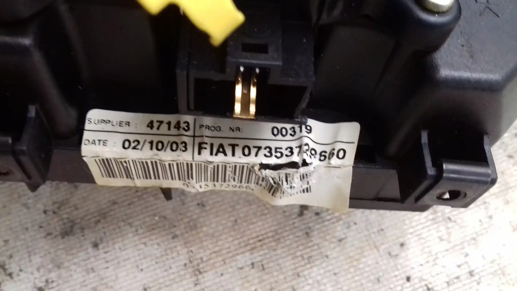 PRZEŁĄCZNIK ZESPOLONY PAJĄK 07353739660 TEMPOMAT FIAT STILO 3D 01-