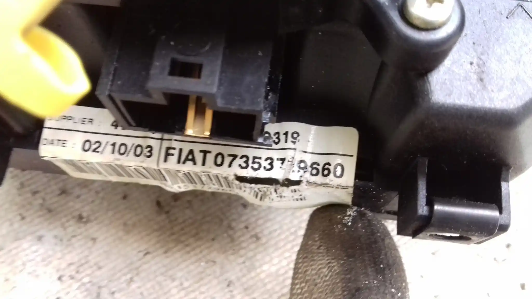PRZEŁĄCZNIK ZESPOLONY PAJĄK 07353739660 TEMPOMAT FIAT STILO 3D 01-