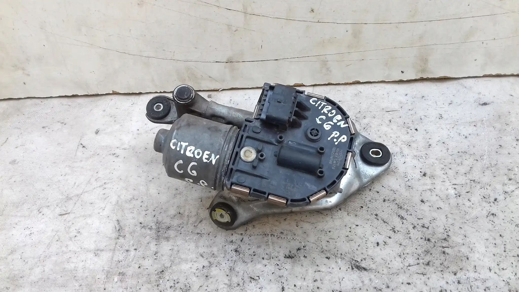 MECHANIZM SILNICZEK WYCIERACZEK PRAWY PRZÓD 9661995980 CITROEN C6 05-