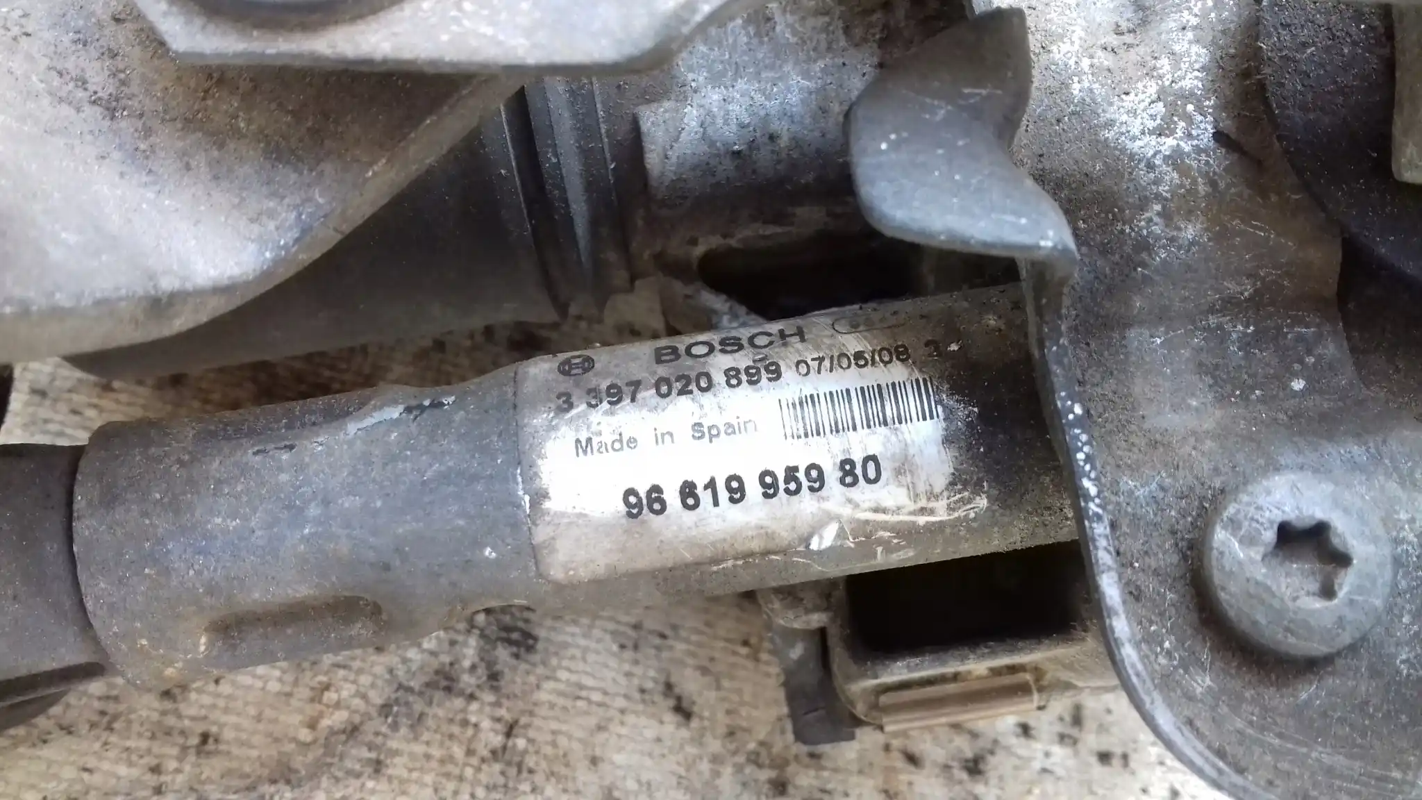 MECHANIZM SILNICZEK WYCIERACZEK PRAWY PRZÓD 9661995980 CITROEN C6 05-