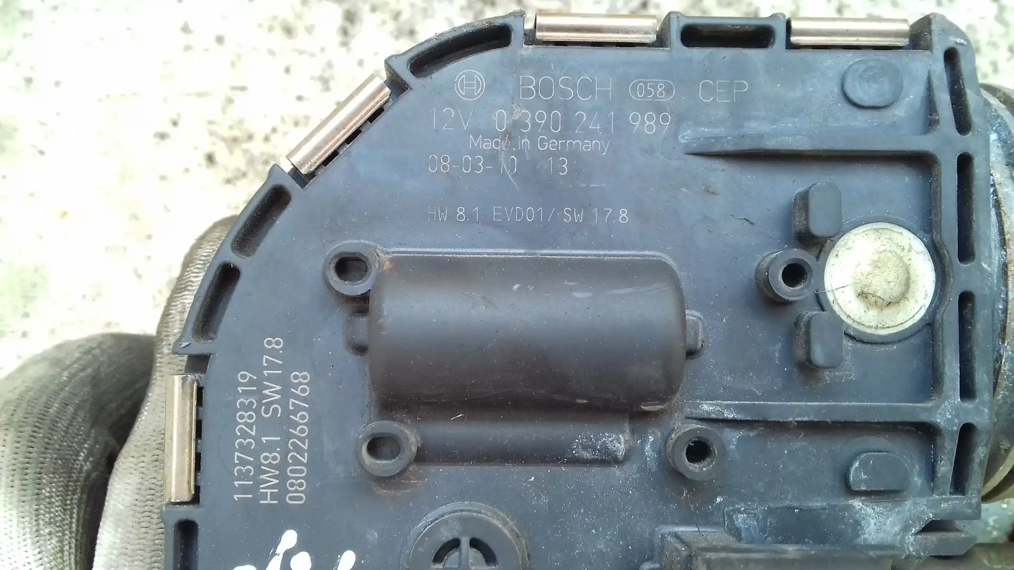 MECHANIZM SILNICZEK WYCIERACZEK PRAWY PRZÓD 9661995980 CITROEN C6 05-