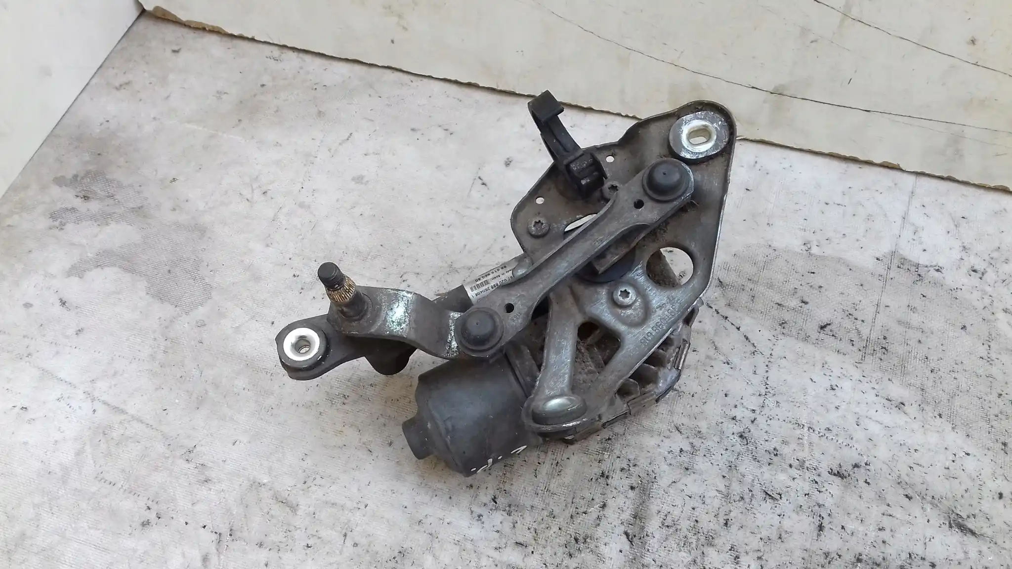 MECHANIZM SILNICZEK WYCIERACZEK LEWY PRZÓD 9661996080 CITROEN C6 05-