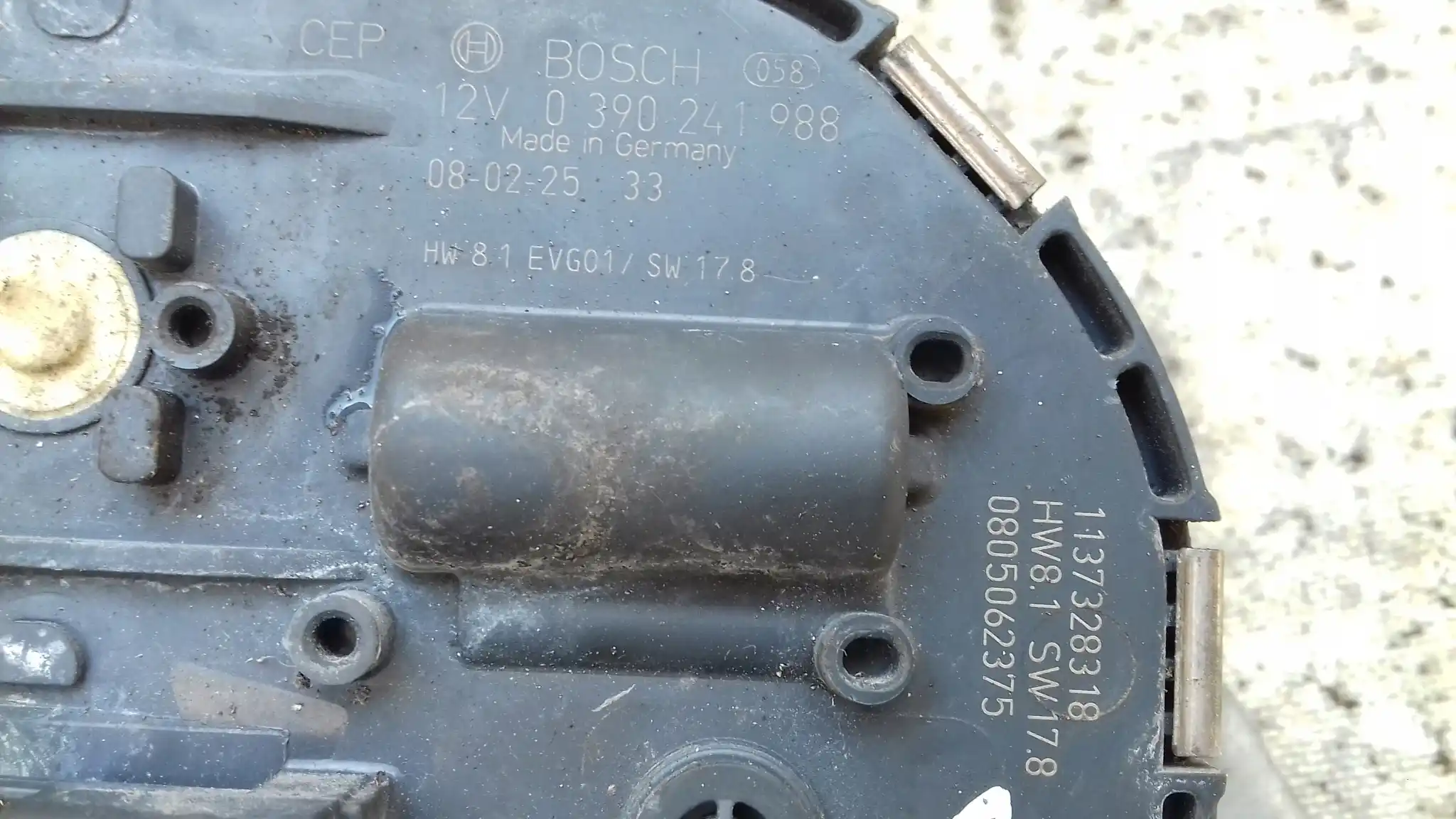 MECHANIZM SILNICZEK WYCIERACZEK LEWY PRZÓD 9661996080 CITROEN C6 05-