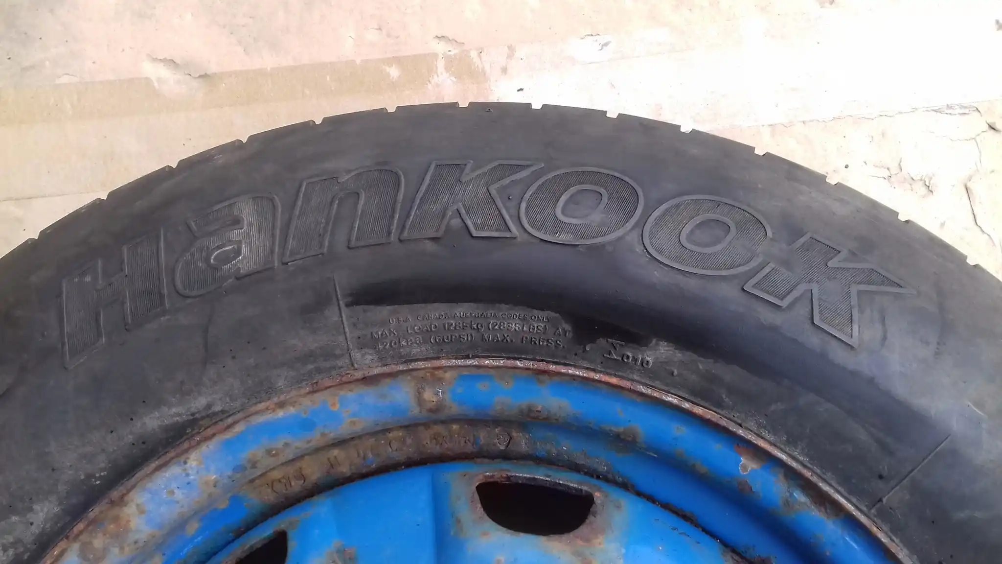 KOŁO DOJAZDOWE 5x130 R16'' HANKOOK T175/90/16'' SSANGYONG KYRON