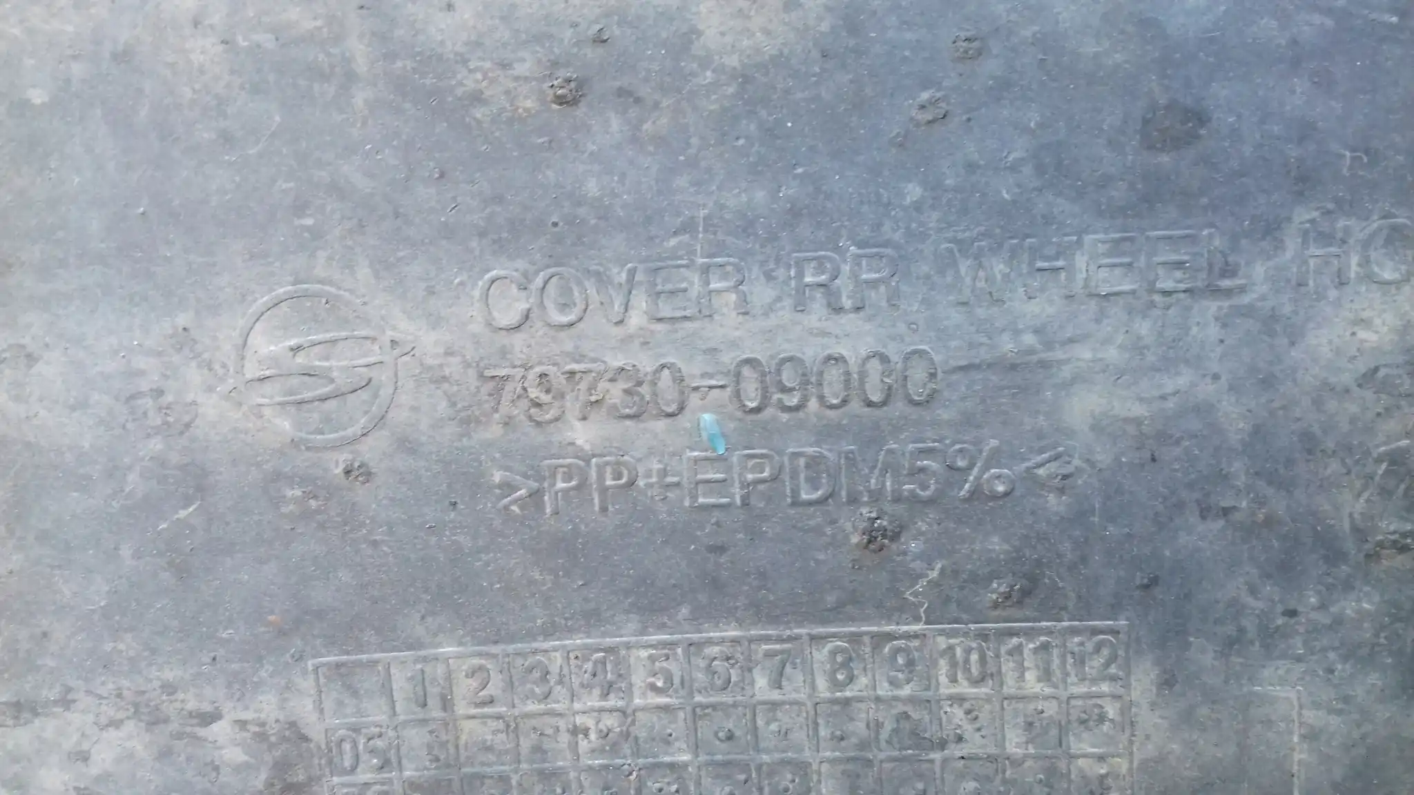 NADKOLE LEWY TYŁ TYLNE 7973509000 7973009000 SSANGYONG KYRON 05-