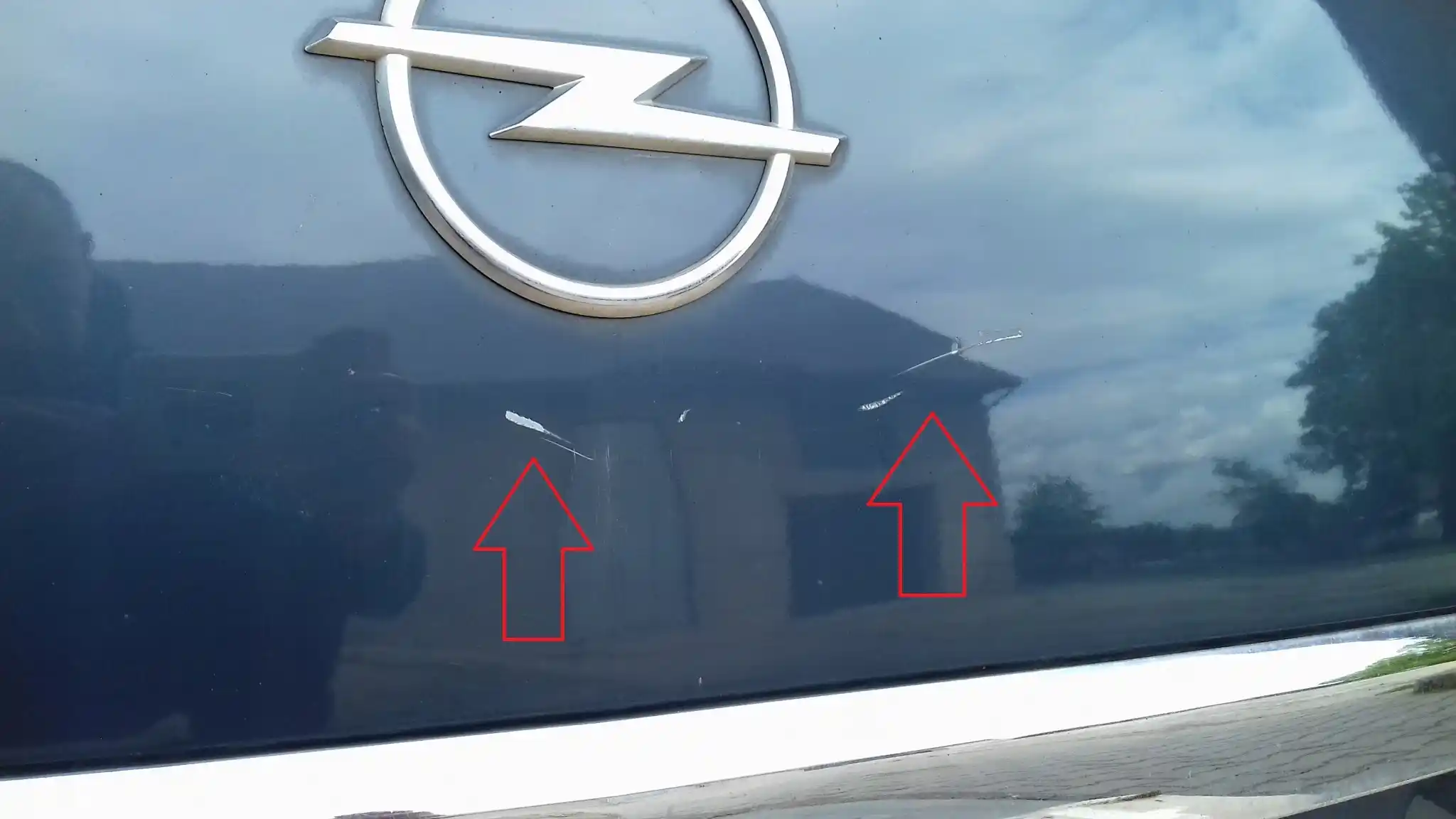 KLAPA TYŁ TYLNA OPEL ZAFIRA B 05- Z168