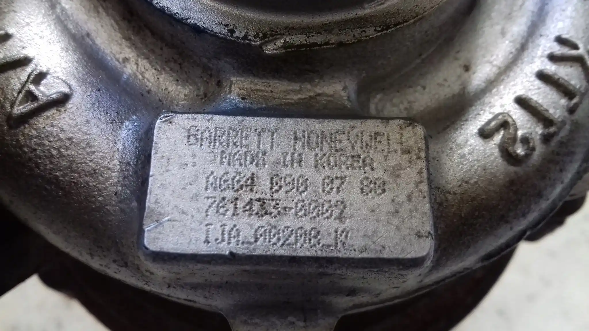 TURBOSPRĘŻARKA TURBO 7614330002 A6640900780 SSANGYONG KYRON 2.0 XDI 05-