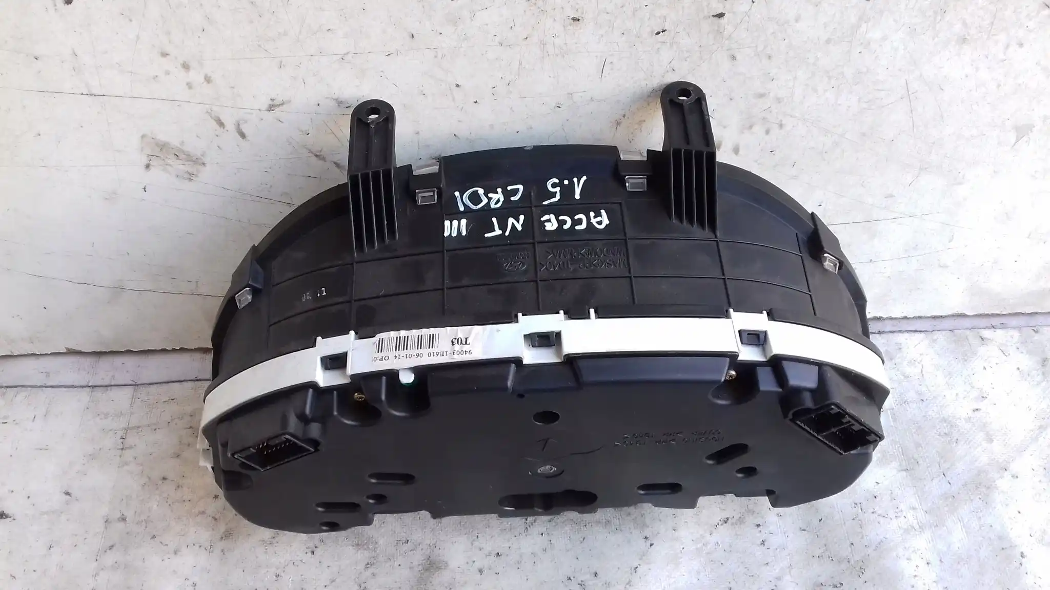 LICZNIK ZEGARY 940031E610 HYUNDAI ACCENT III 1.5 CRDI 05-