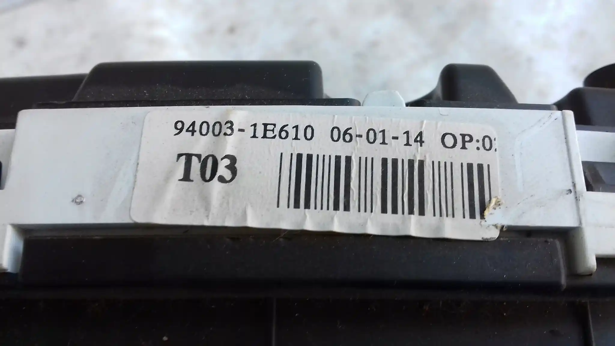 LICZNIK ZEGARY 940031E610 HYUNDAI ACCENT III 1.5 CRDI 05-