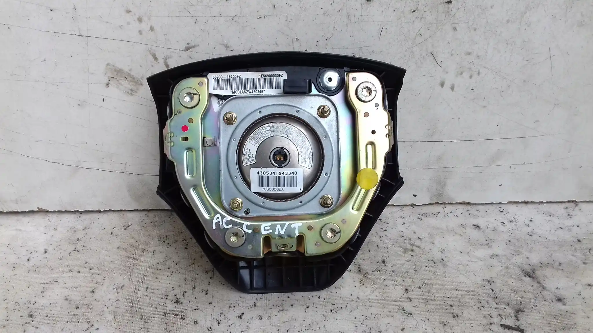 AIRBAG 569001E200FZ PODUSZKA POWIETRZNA KIEROWCY HYUNDAI ACCENT III 05-