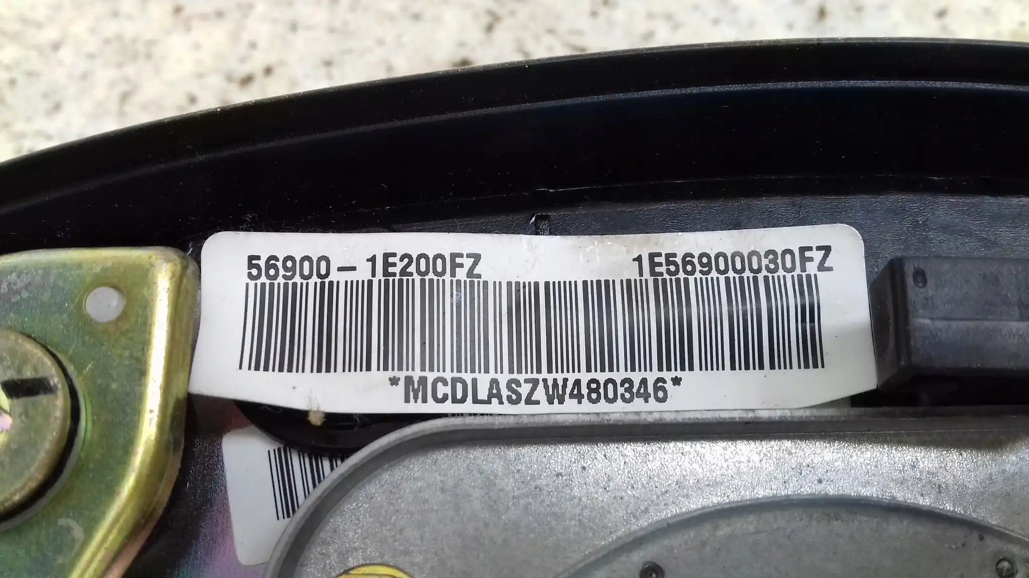 AIRBAG 569001E200FZ PODUSZKA POWIETRZNA KIEROWCY HYUNDAI ACCENT III 05-