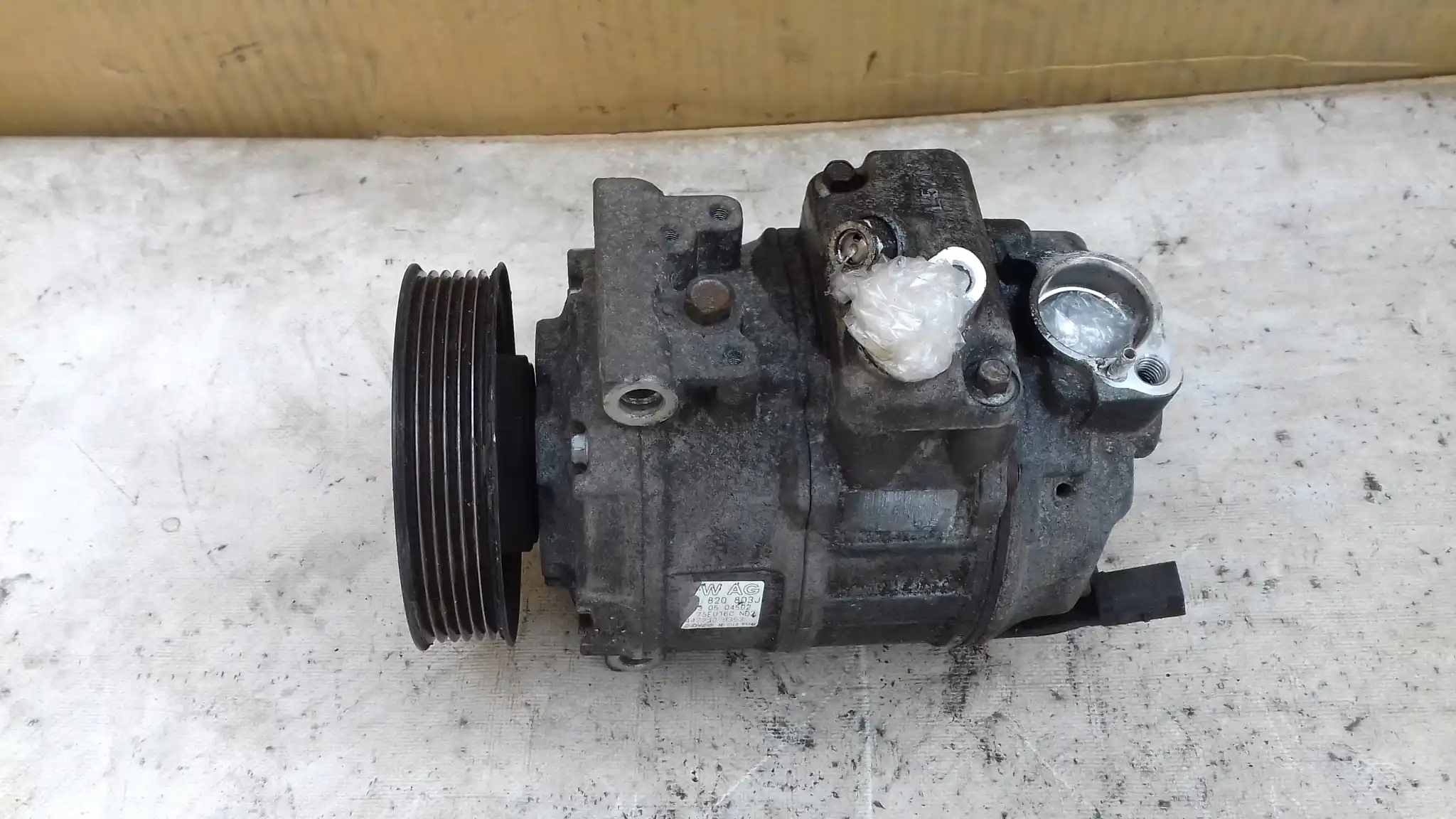 SPRĘŻARKA KOMPRESOR KLIMATYZACJI 4472209353 AUDI A3 8P 2.0 TDI 03- VW SEAT