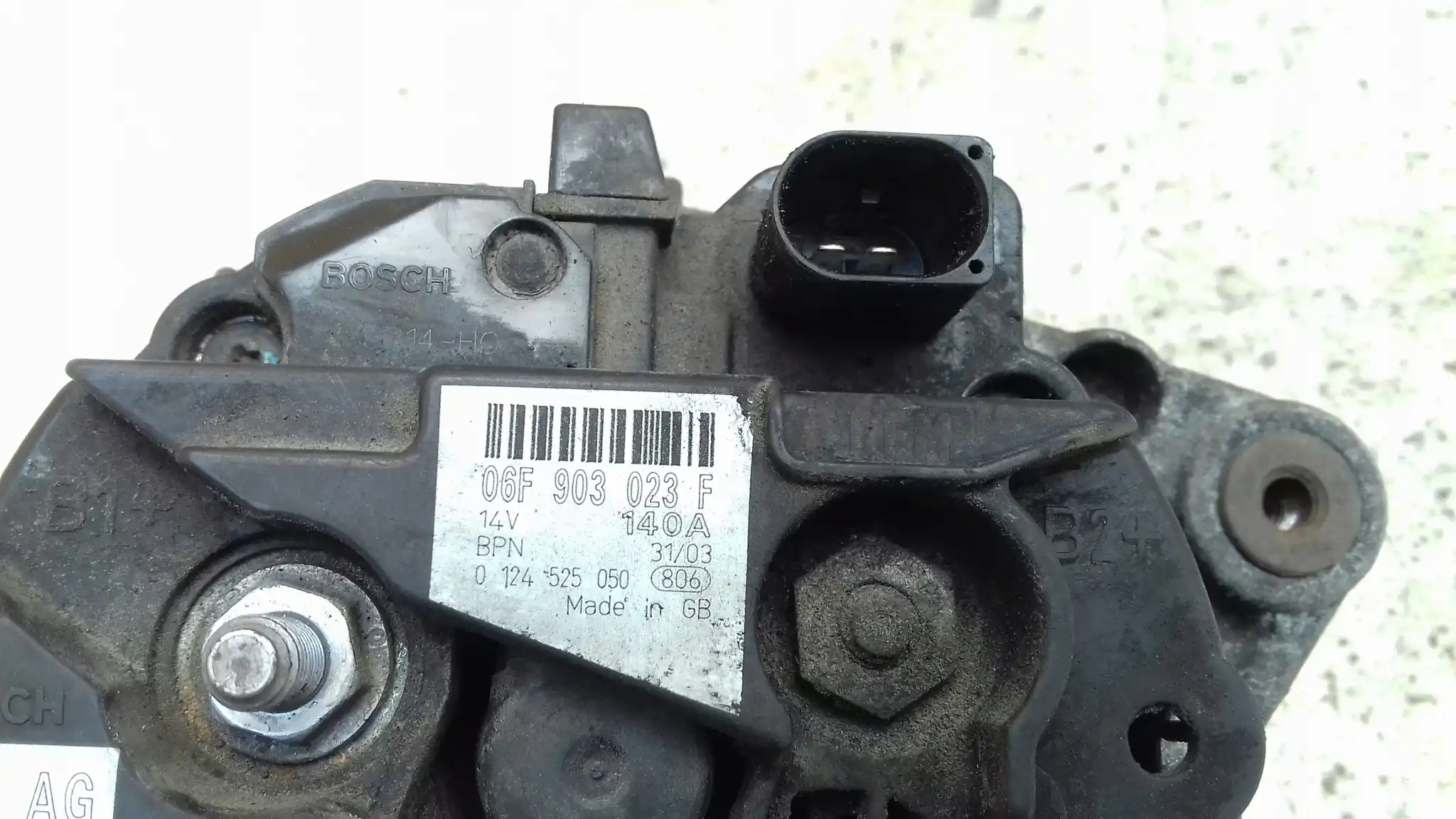 ALTERNATOR 0124525050 06F903023F AUDI A3 8P 2.0 TDI VW SEAT SKODA