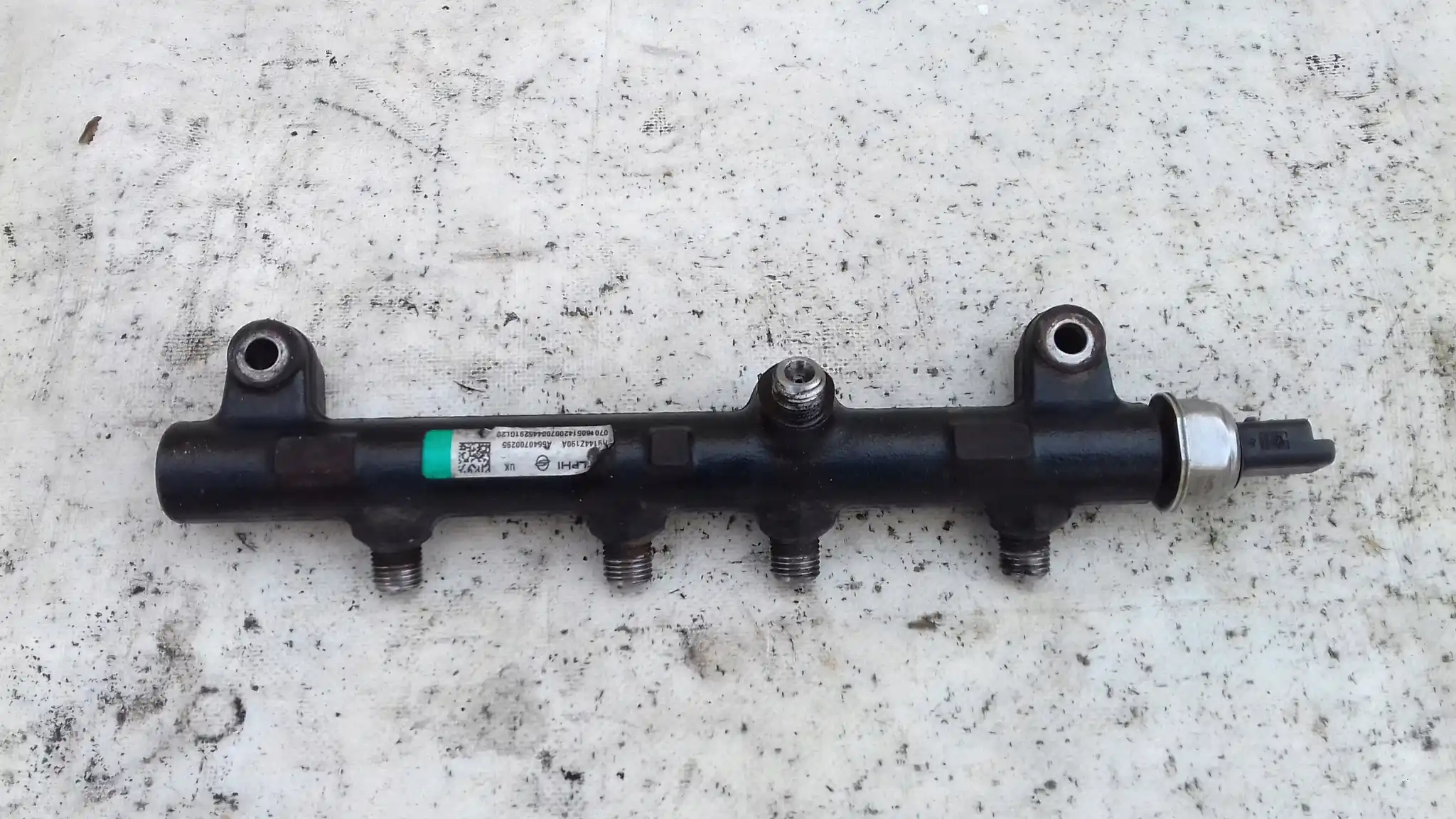 LISTWA WTRYSKOWA A6640700295 CZUJNIK 9307Z511A SSANGYONG KYRON 2.0 XDI 05-